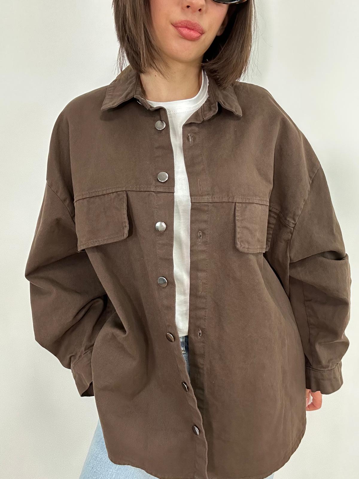 Giacca Over - Marrone