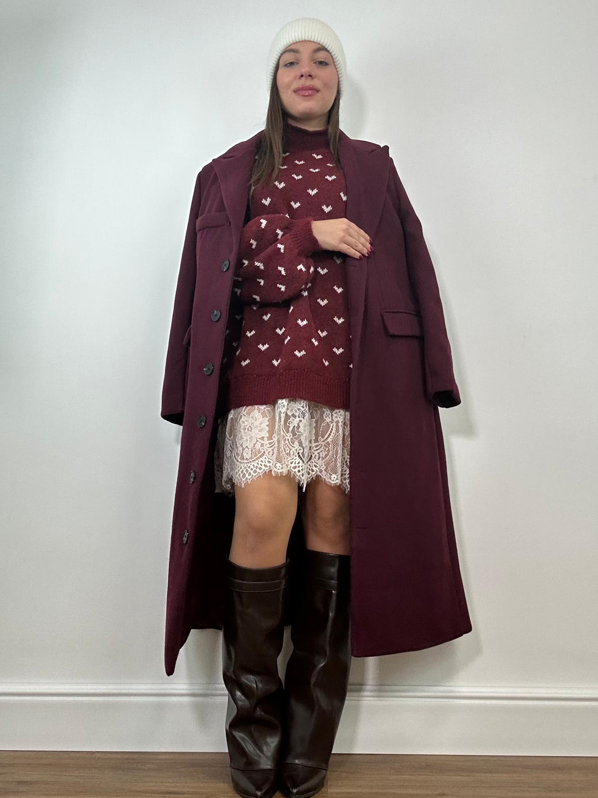 Abito 25896 - Bordeaux