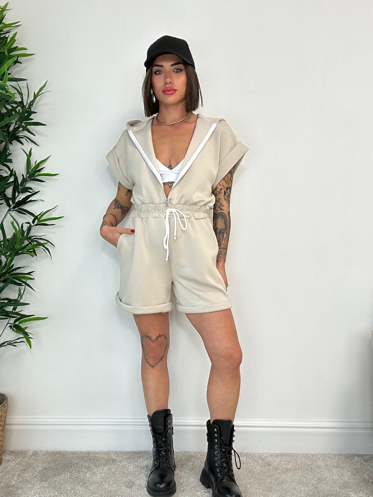 SurvĂŞtement de sport beige