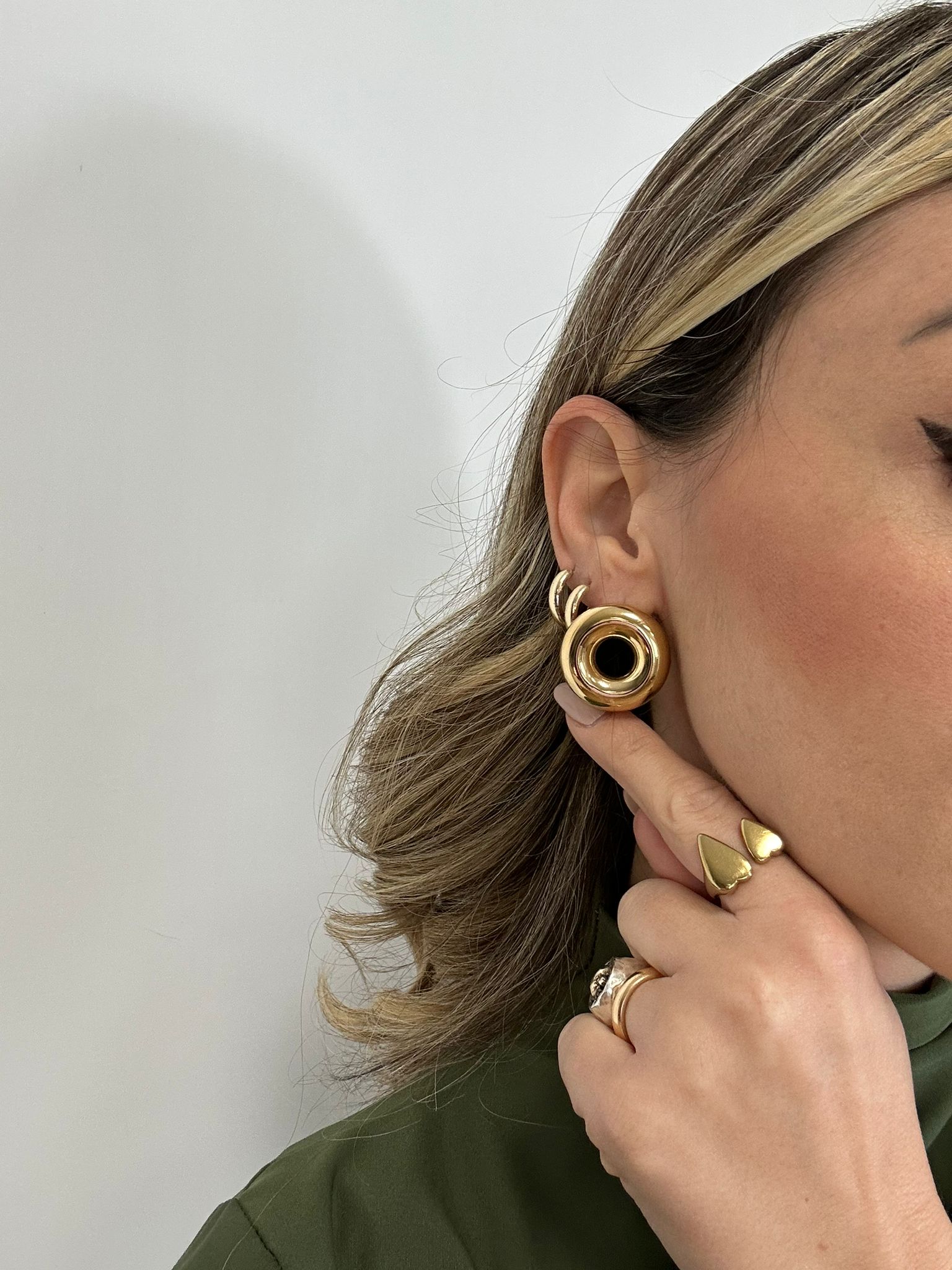 Orecchini a cerchio - Oro