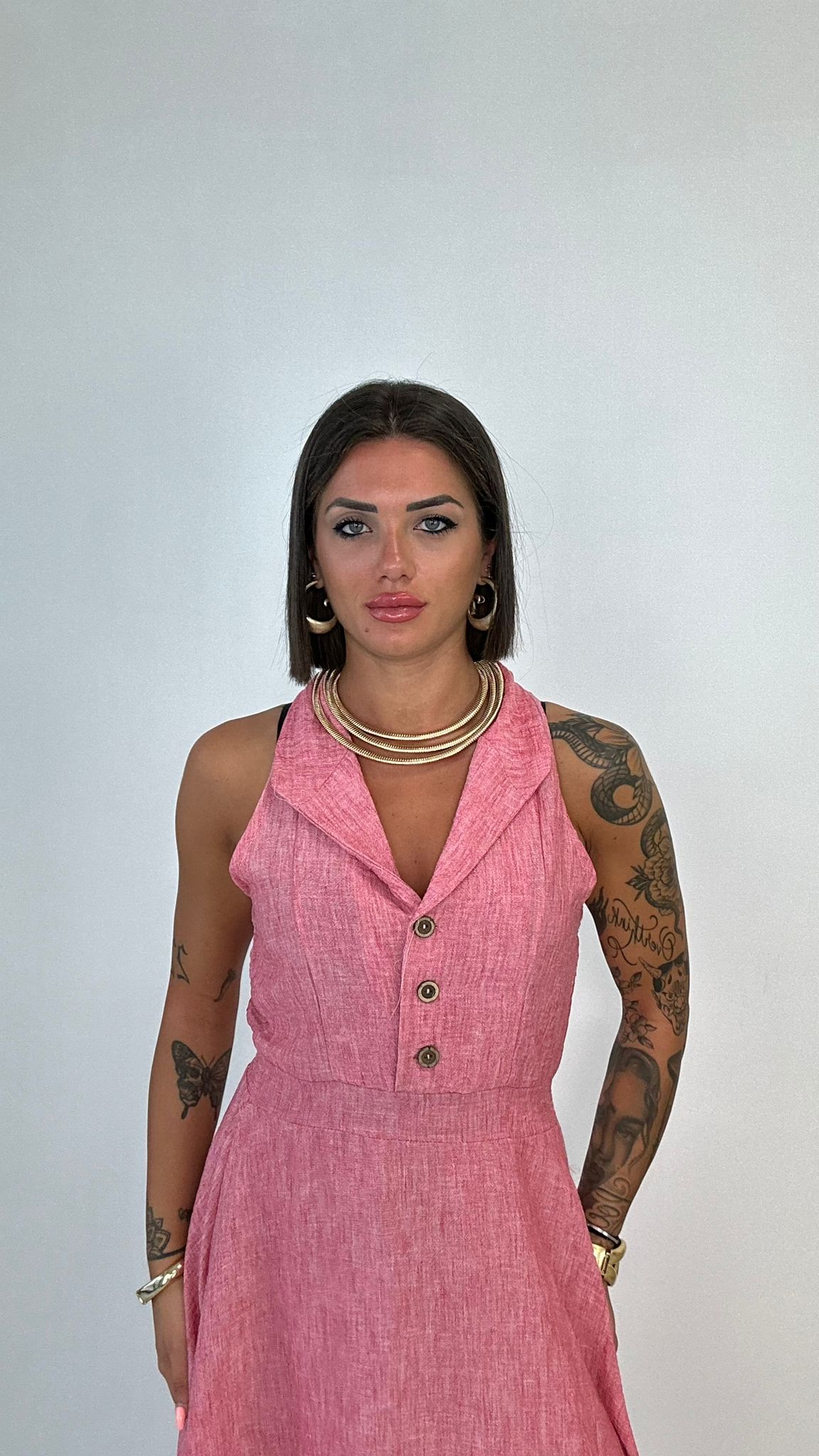 Abito Marika - Rosa Scuro