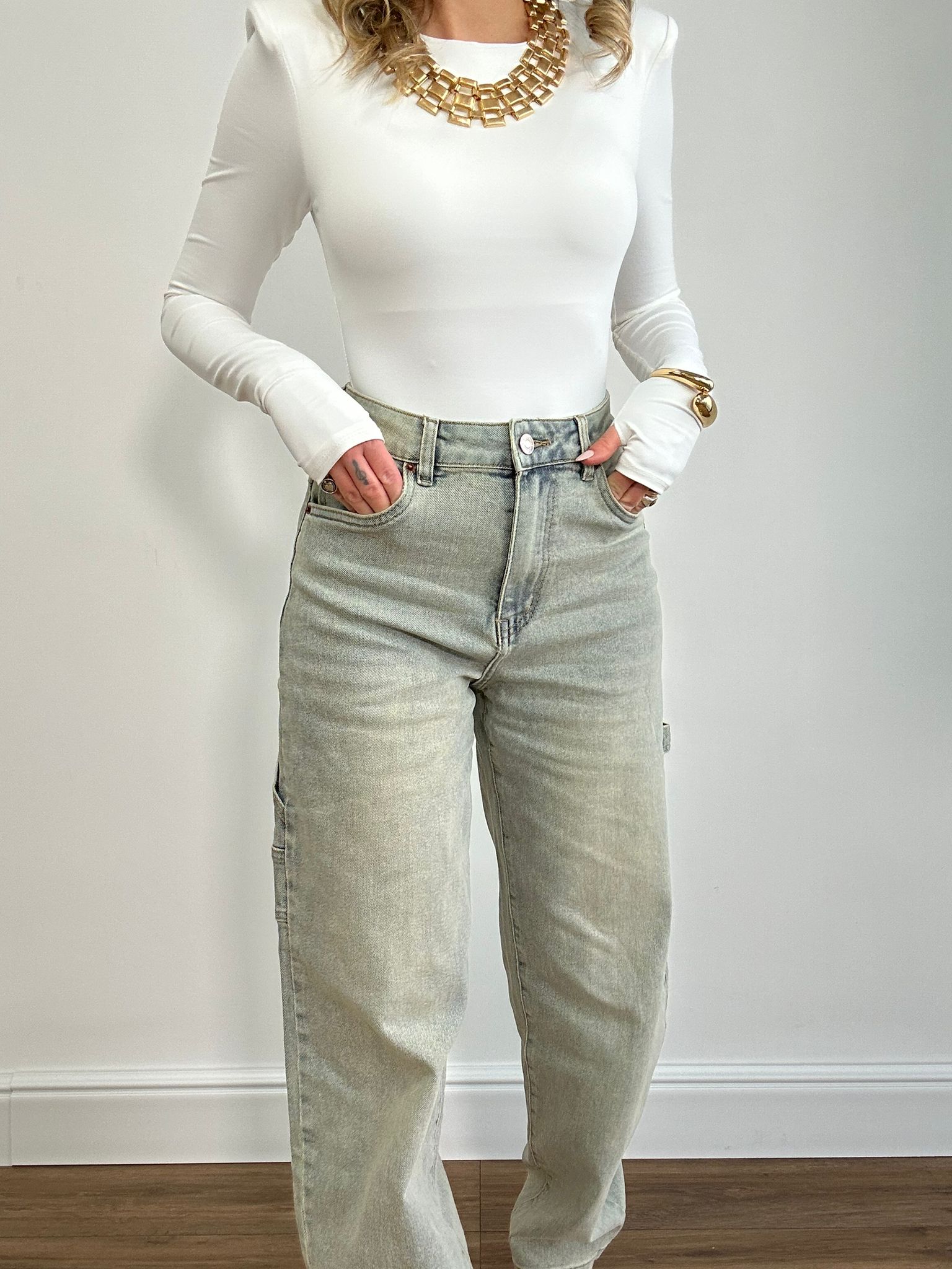 Jeans Wide Balloon 9376