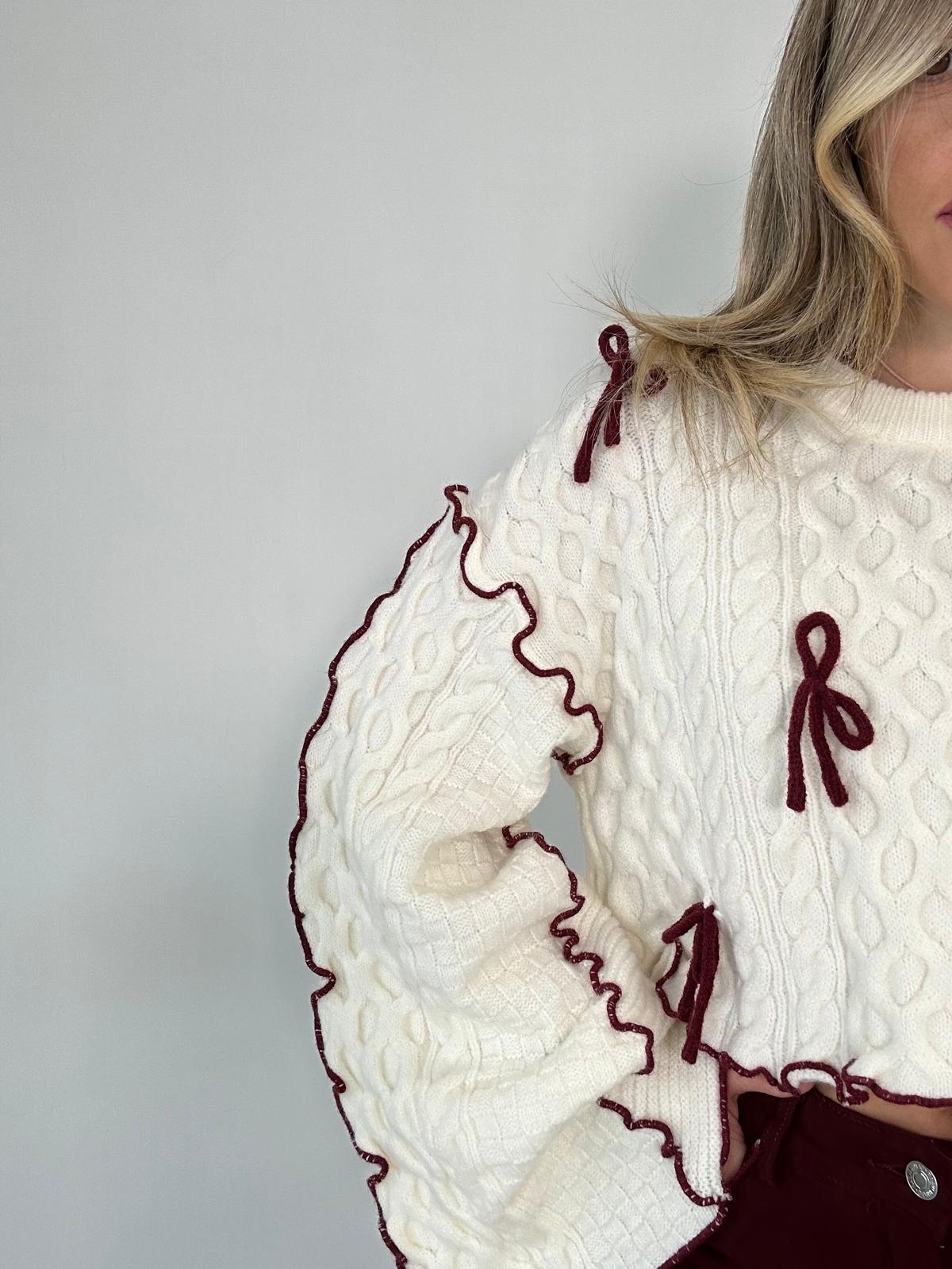 Maglione PL7057 - Bianco