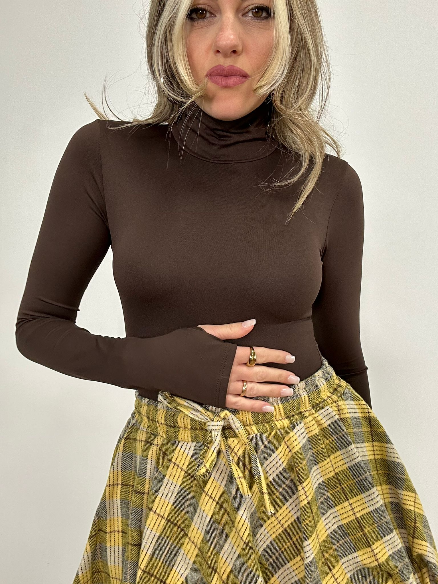 Maglia 14462 - Marrone