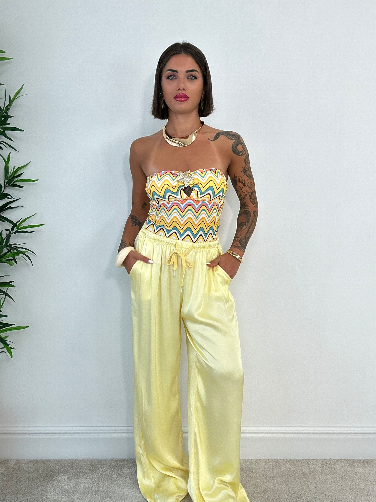 Pantalone Minori - Giallo