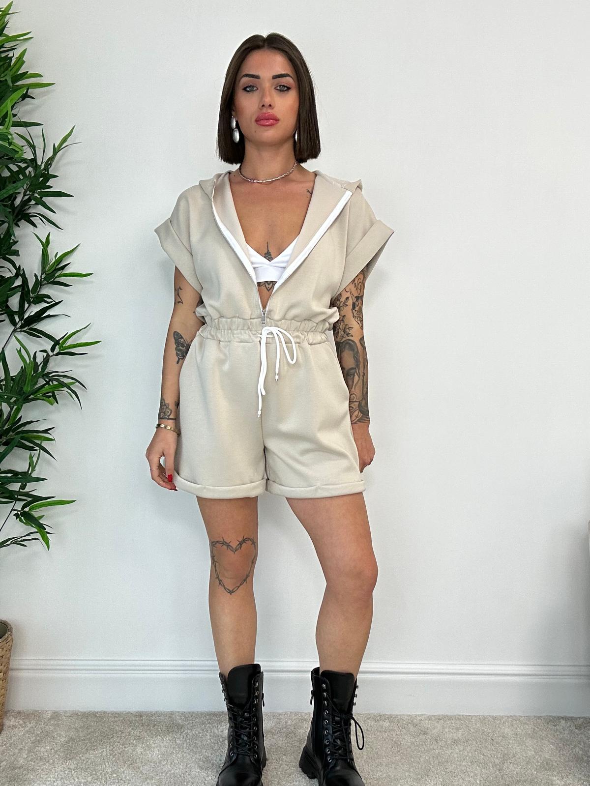 Survêtement de sport beige