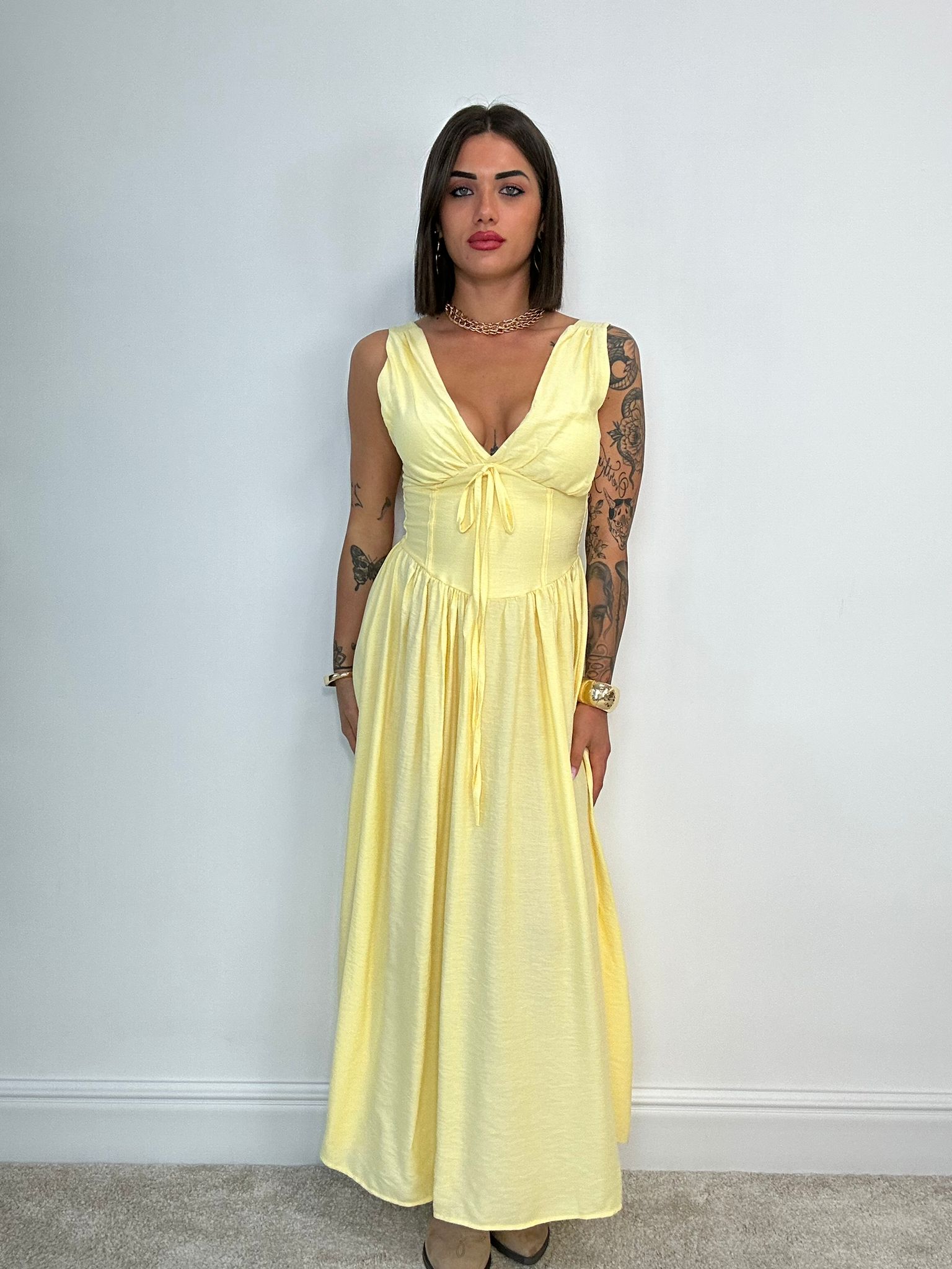 Abito Greta - Giallo
