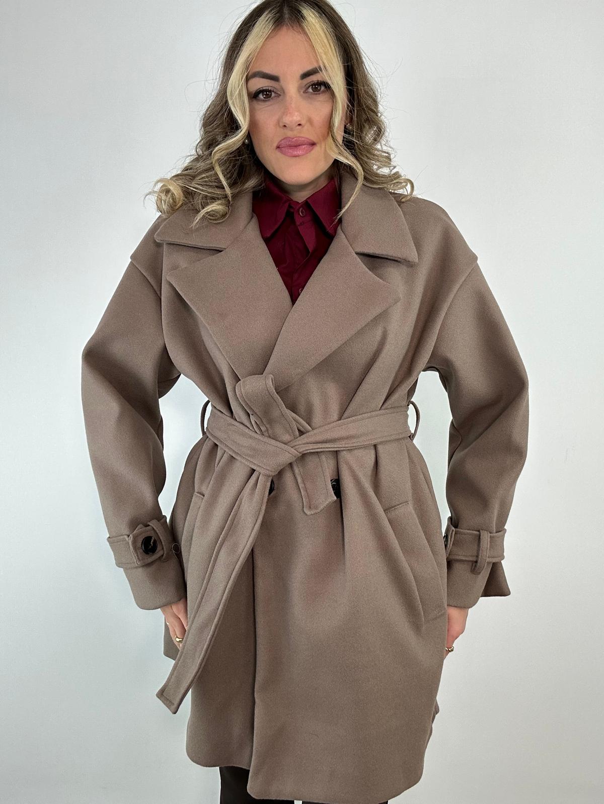 Cappotto M13381 - Fango