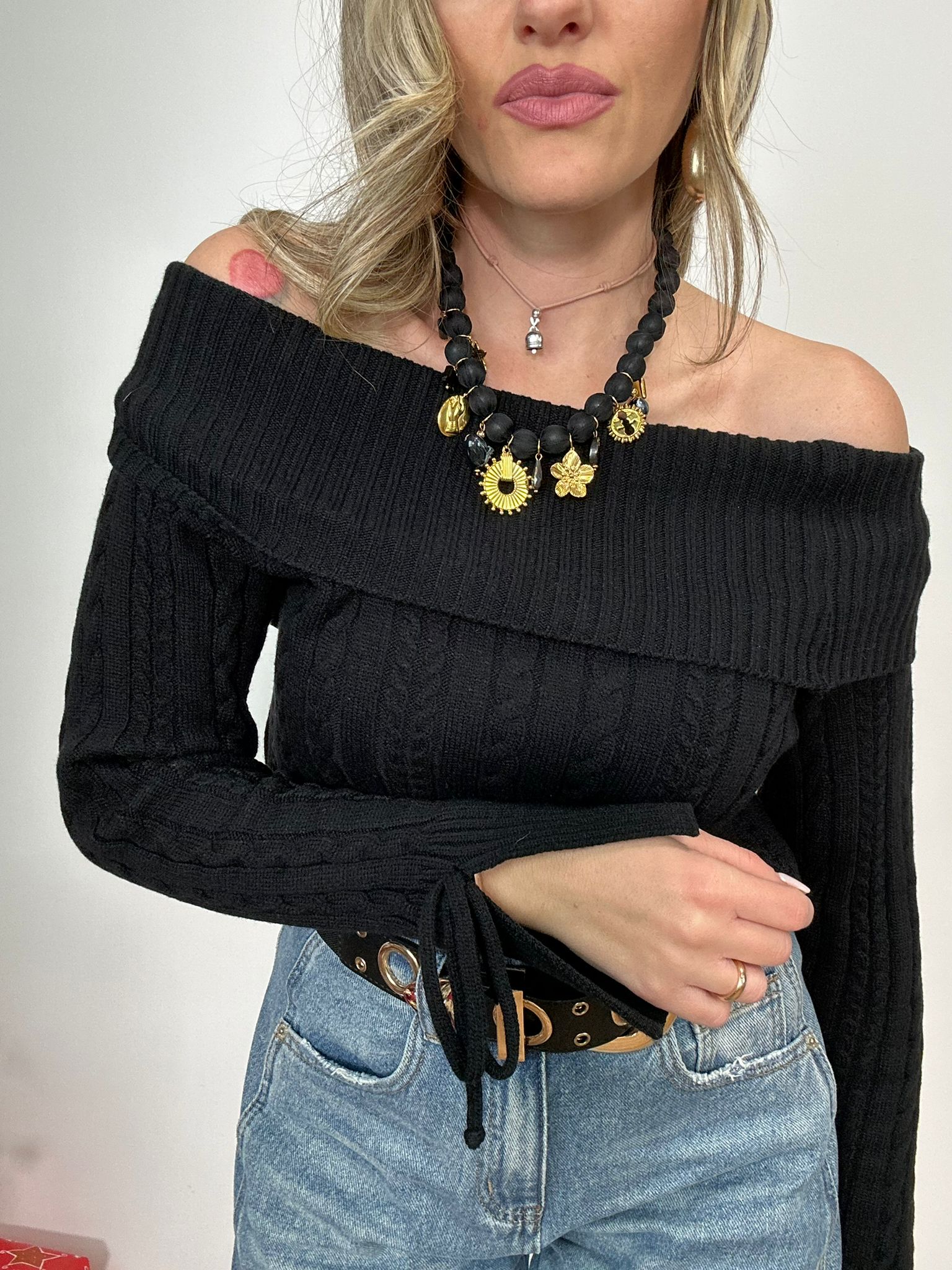 Maglioncino 25900 - Nero