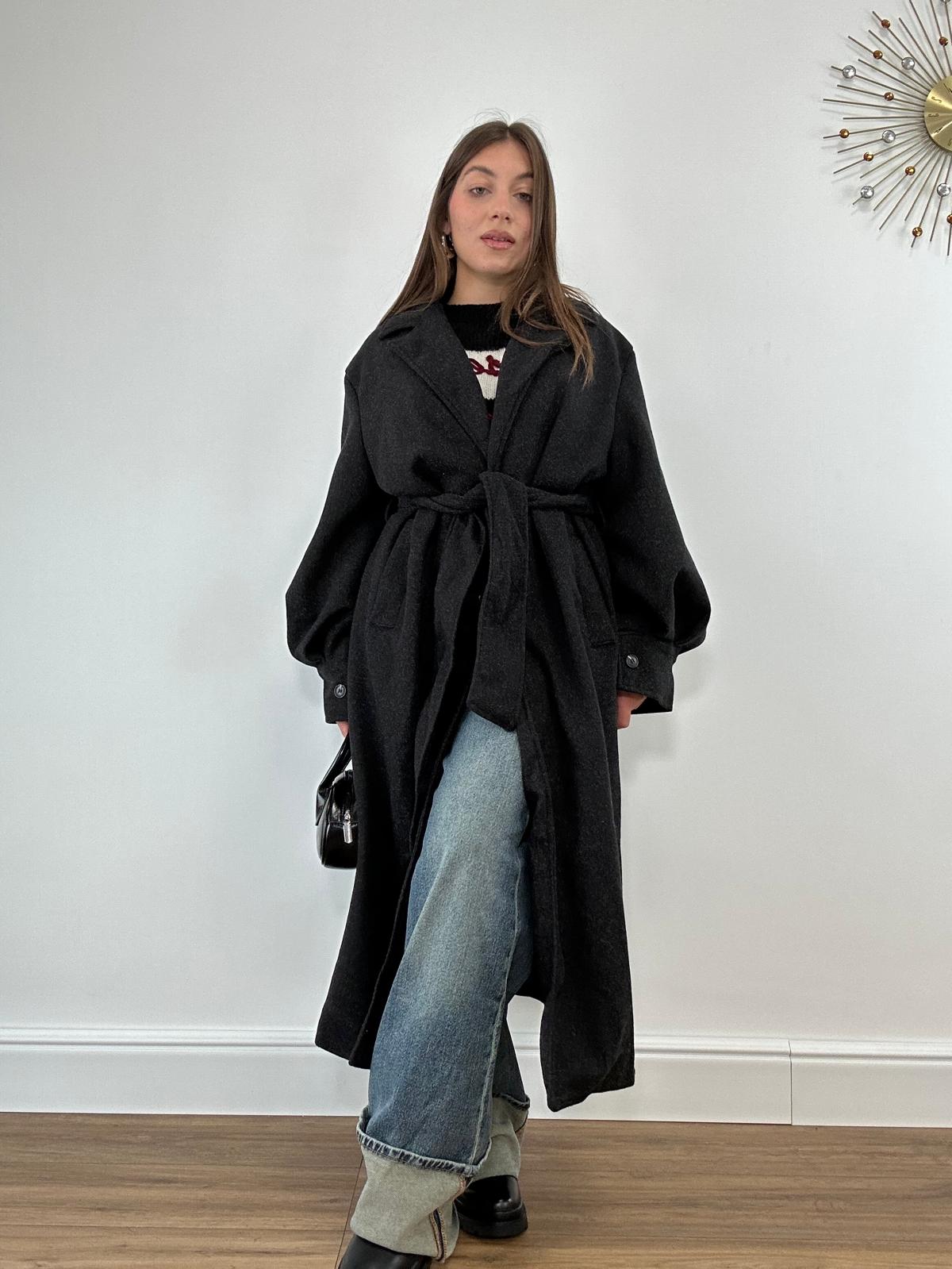 Cappotto 6763 - Nero