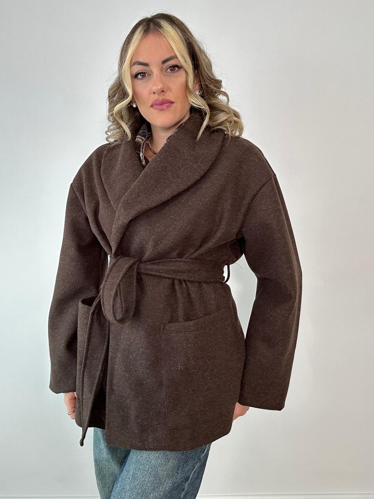 Cappotto M11146 - Marrone