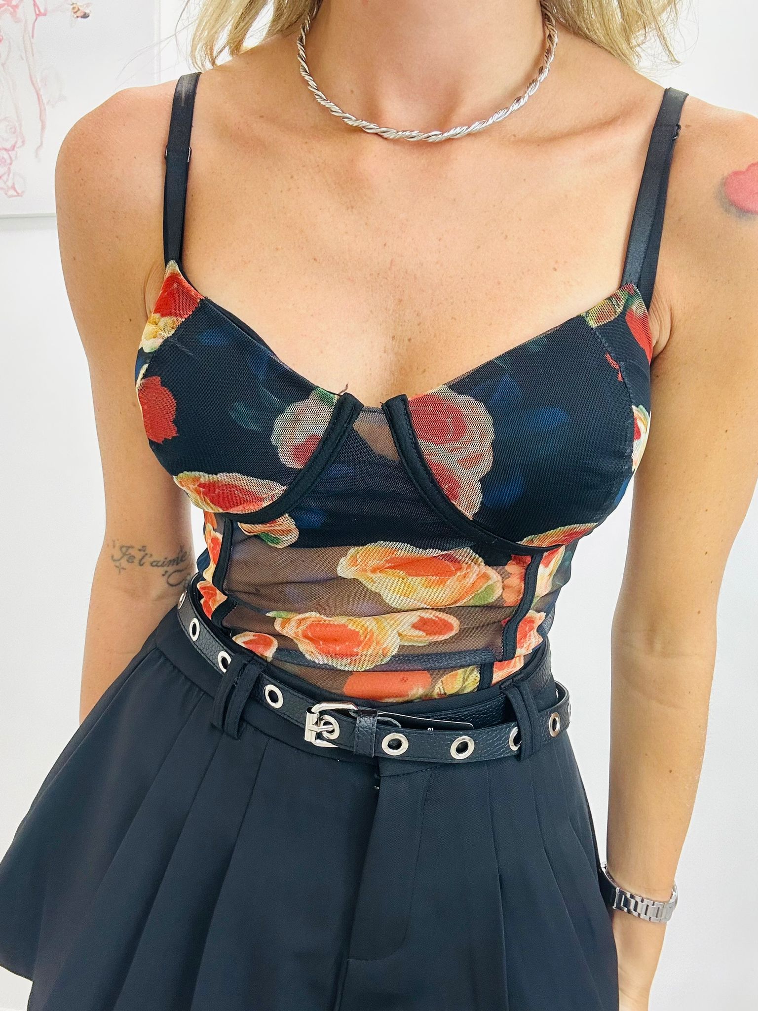 Choker-Halskette – Silber – AC103