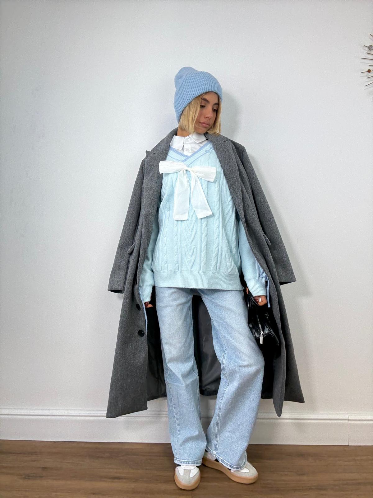 Maglione 956 - Celeste