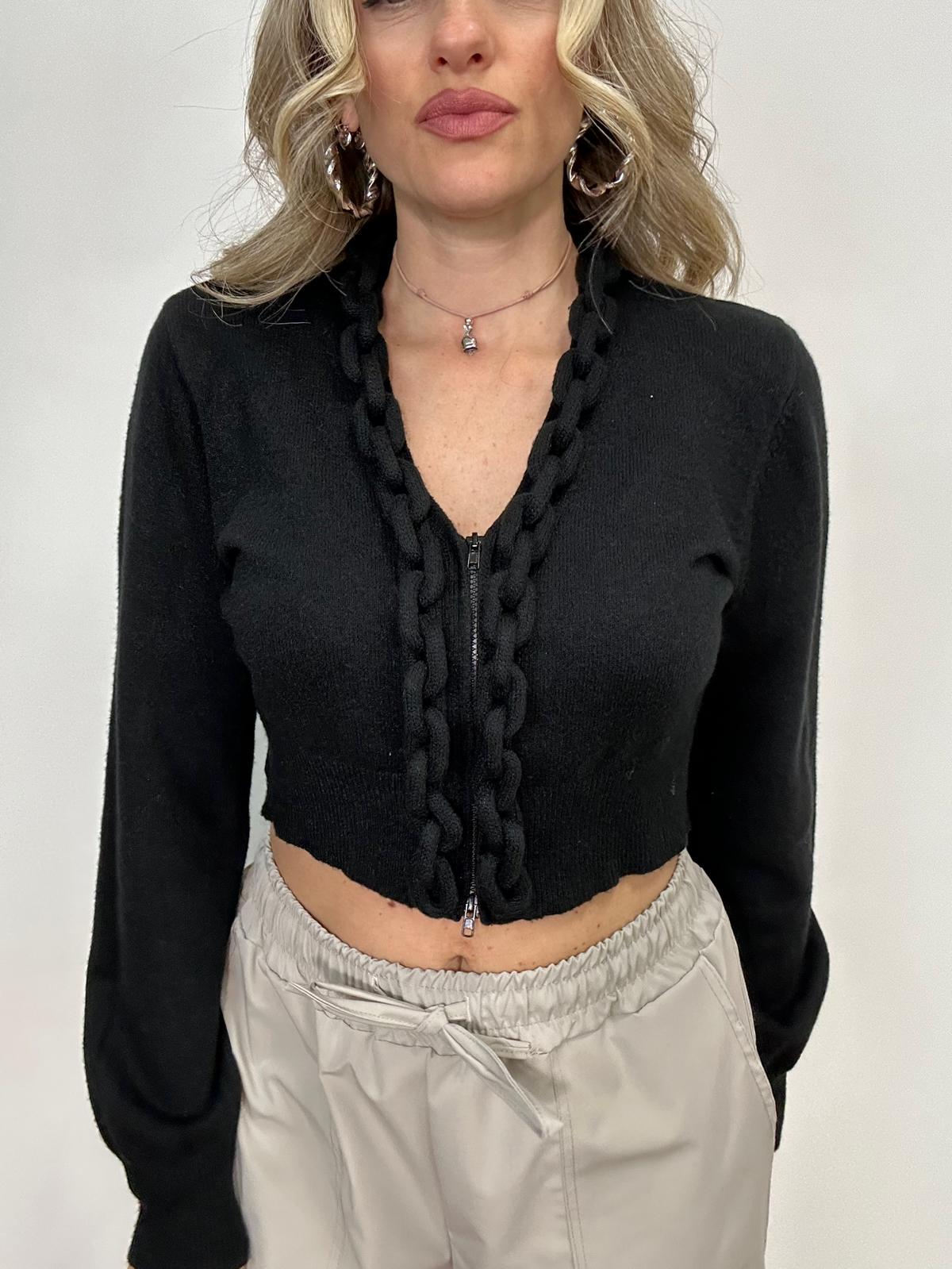 Cardigan DL7121 - Nero