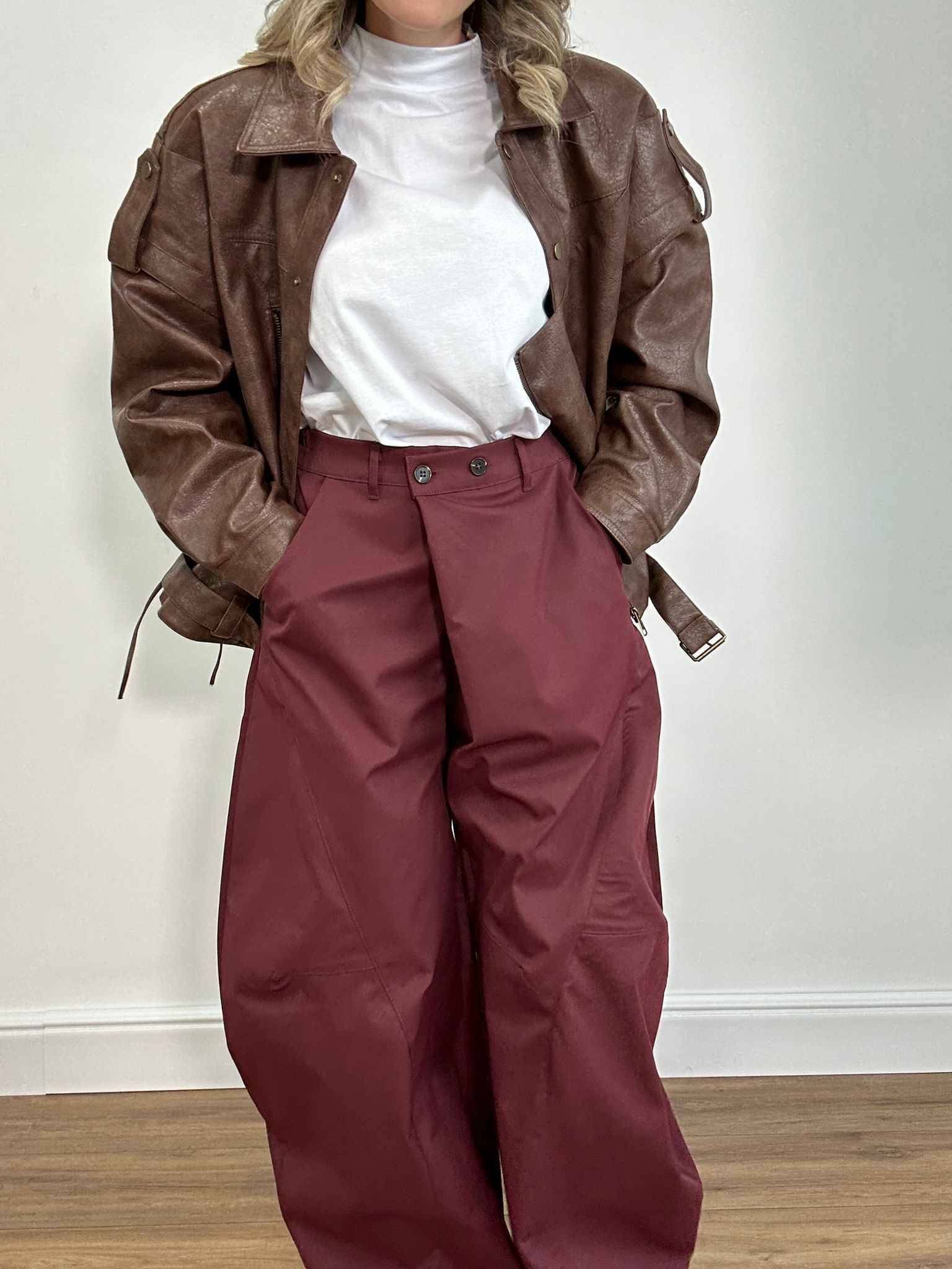 Pantalone 202618 - Bordeaux