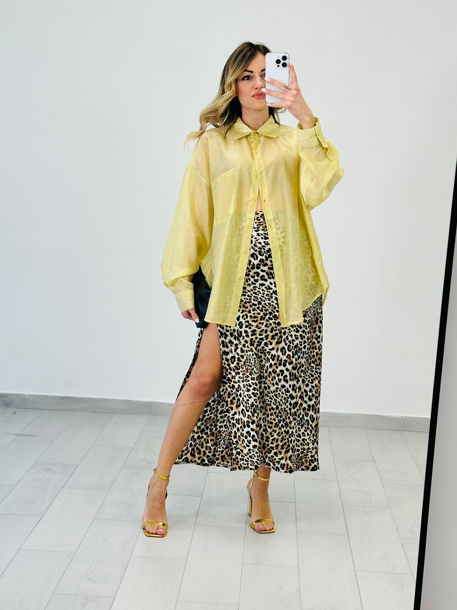 Rock mit Animal-Print