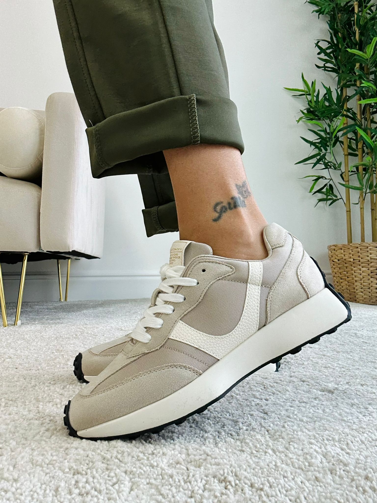 Sneakers Corina - Beige DISPONIBILE 36-39