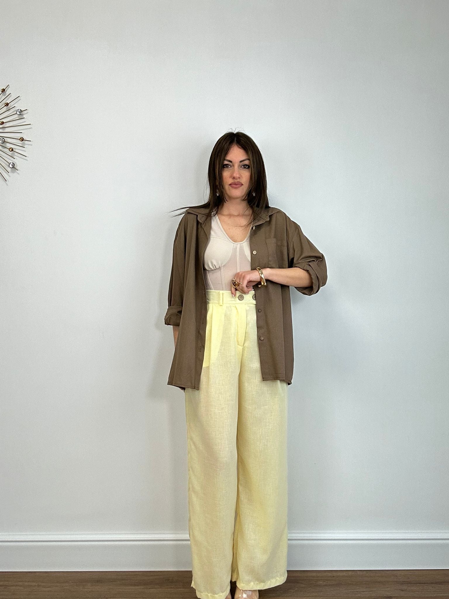 Pantalone 5845 - Giallo