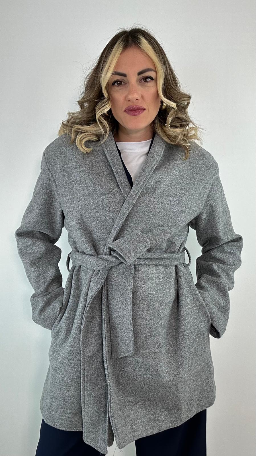 Cappotto 6758 - Grigio Chiaro