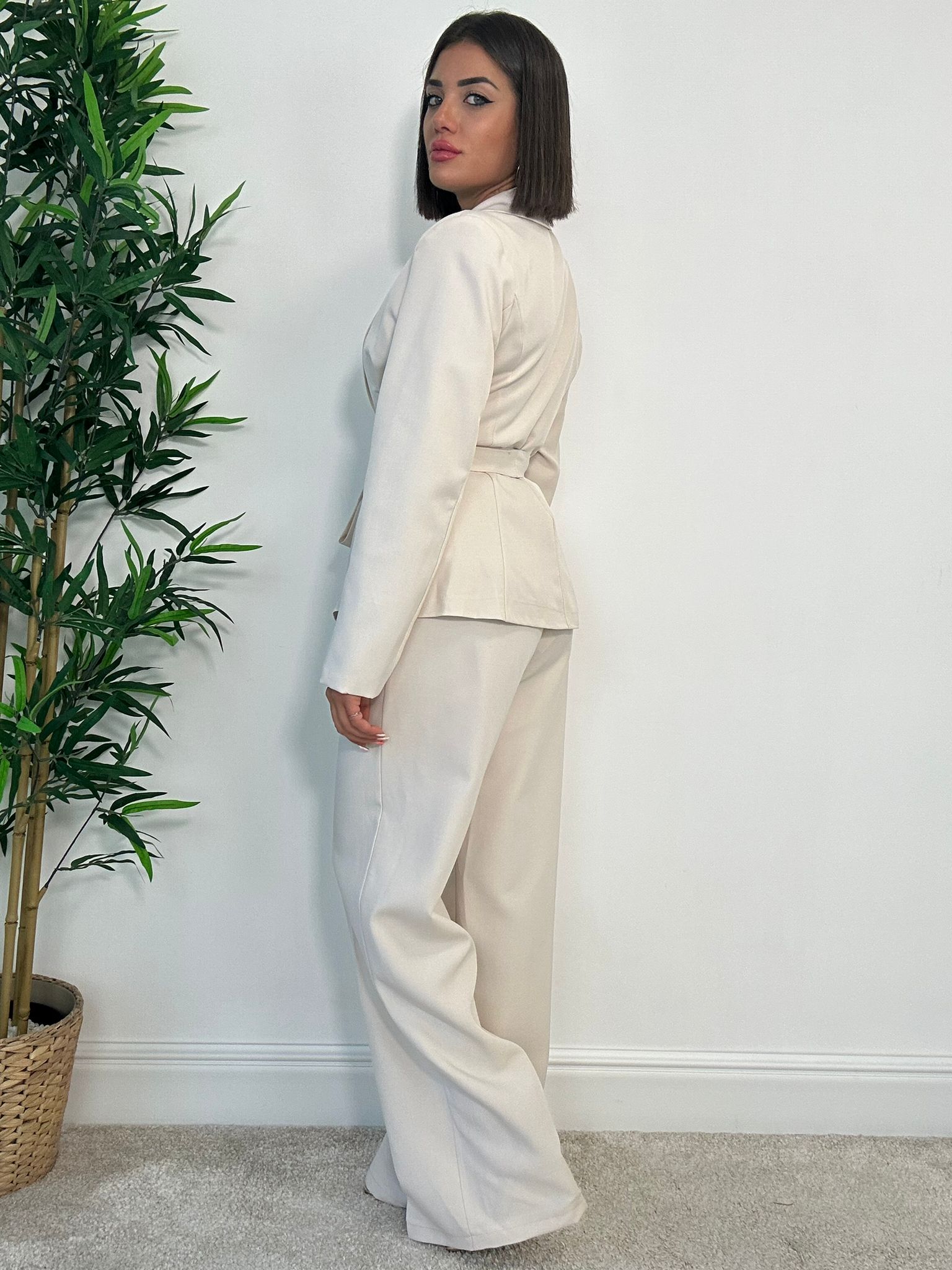 Tailleur Madrid (Blazer + Pantalone) Panna
