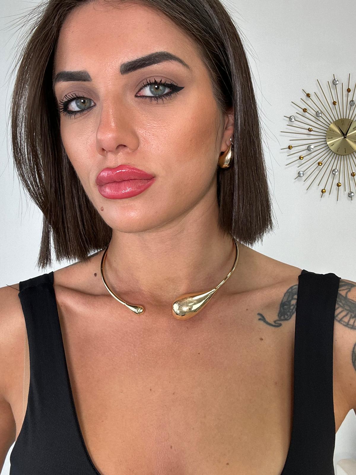 Collana a goccia - Oro