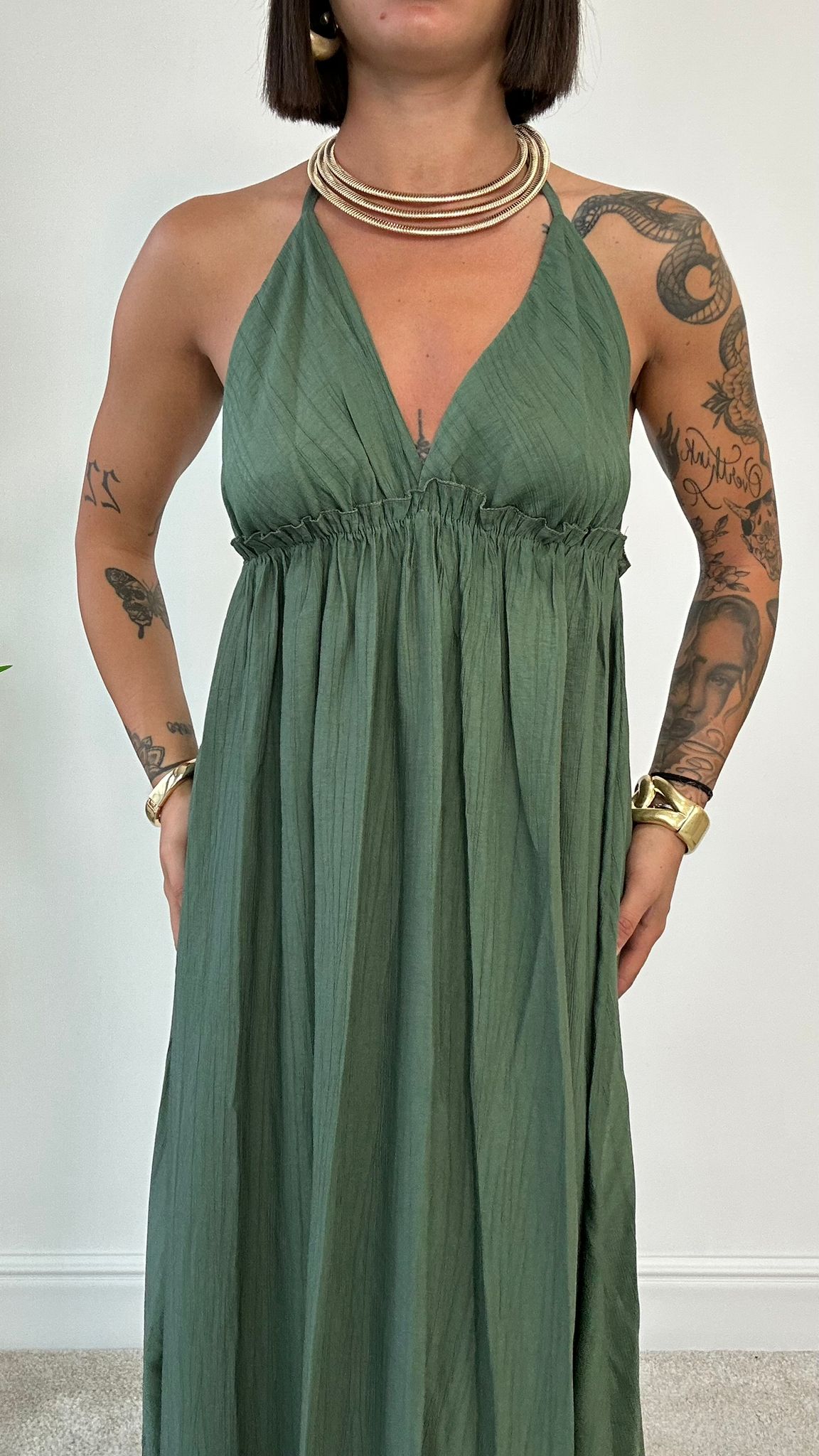 Abito Corinne - Verde Militare