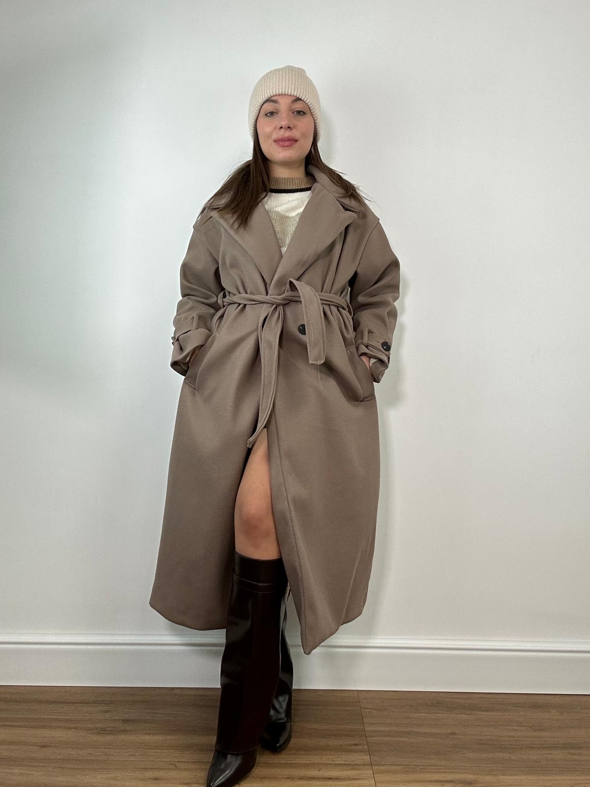 Cappotto M11868 - Tortora