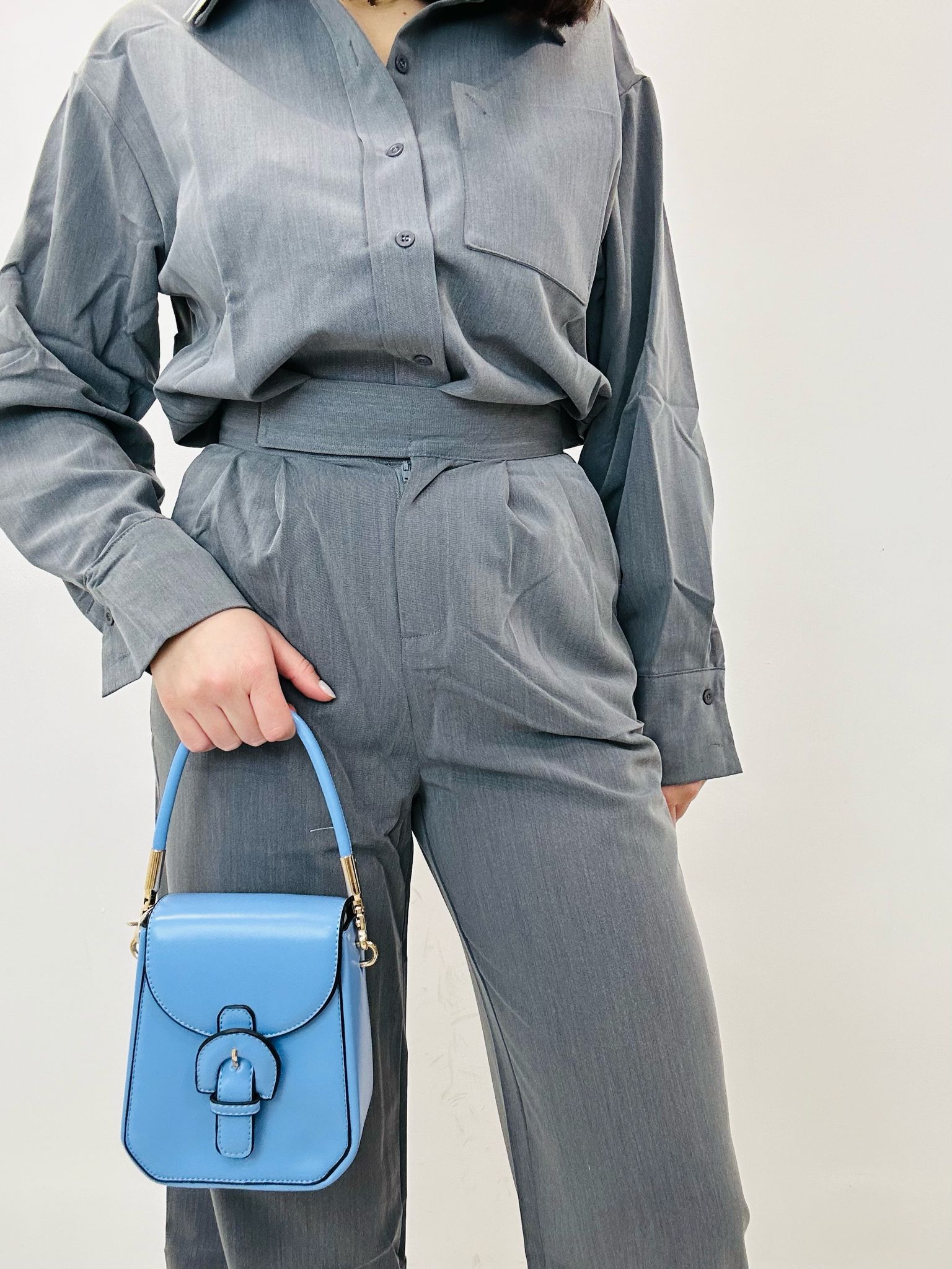 Mini Borsa - Azzurra - BR249