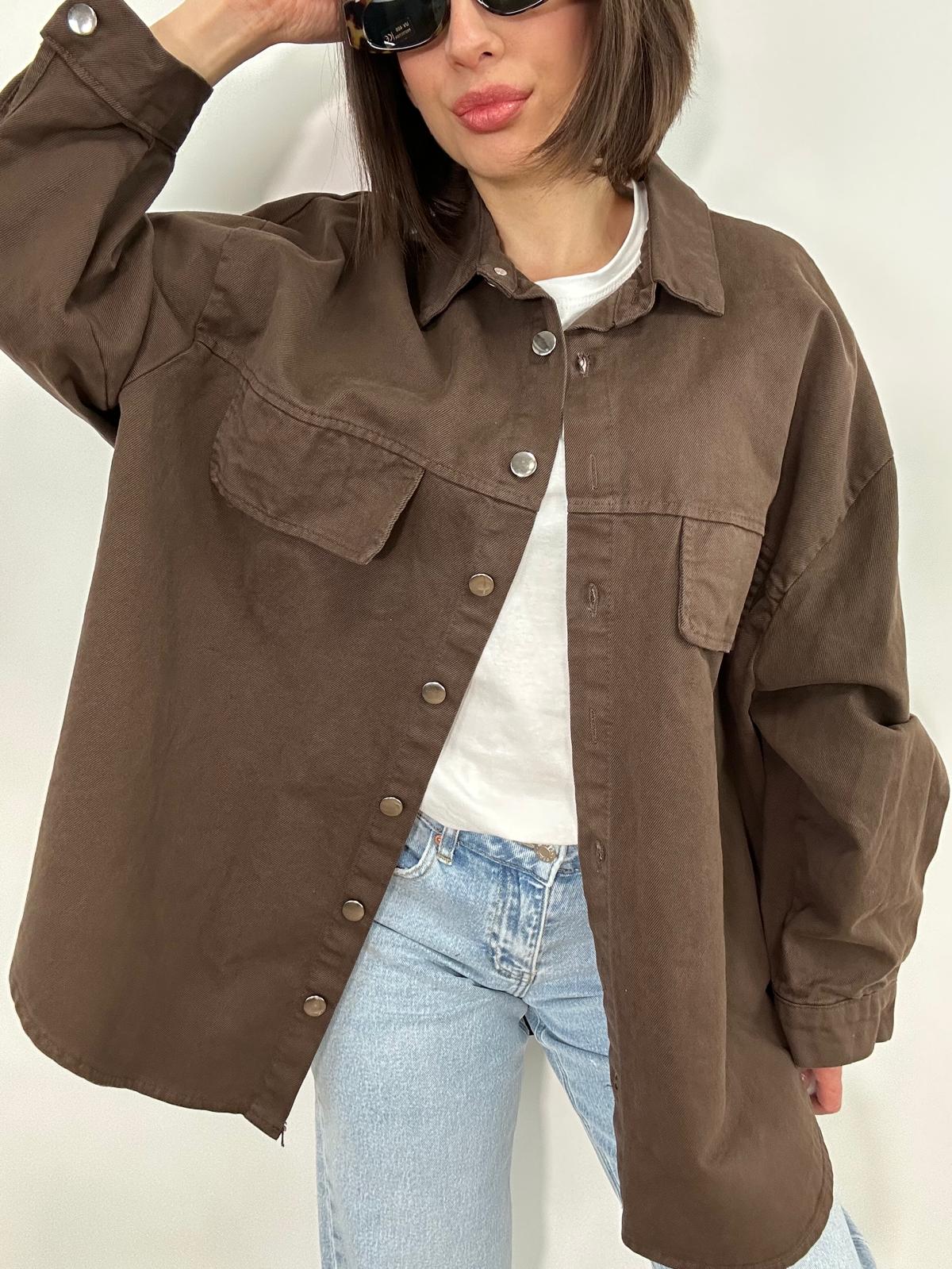 Giacca Over - Marrone