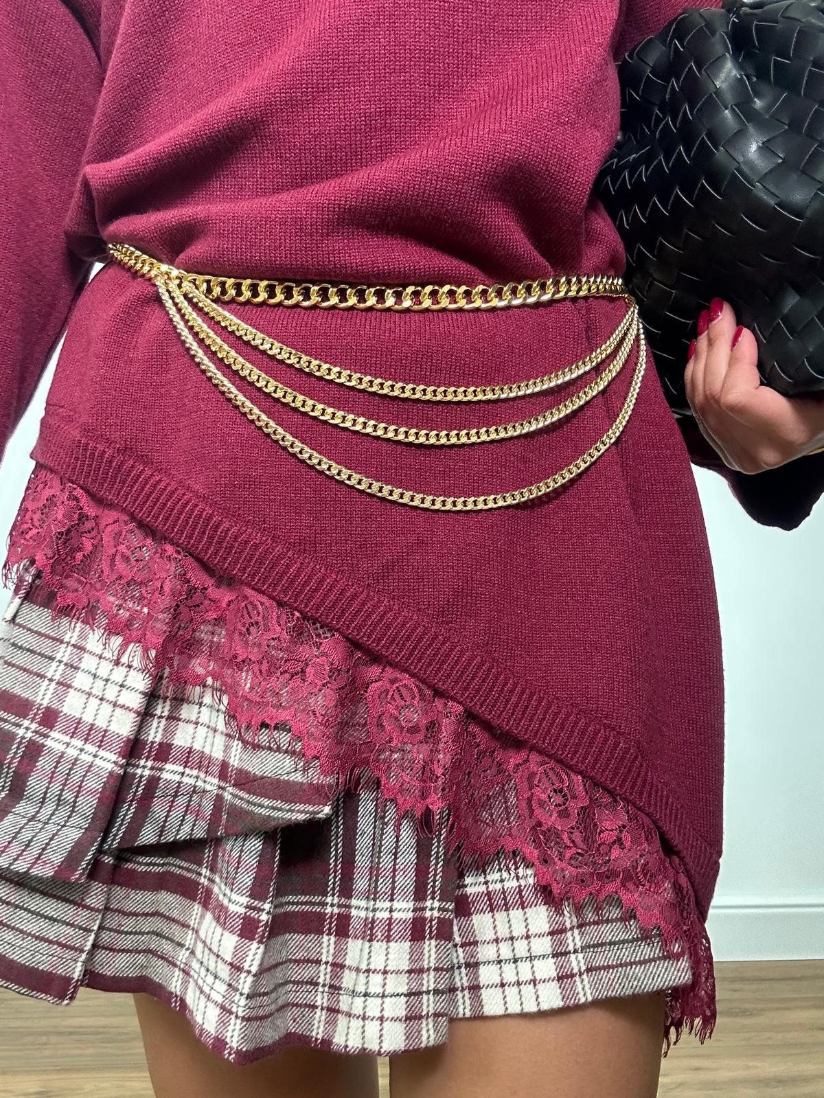 Cintura a catena - Oro