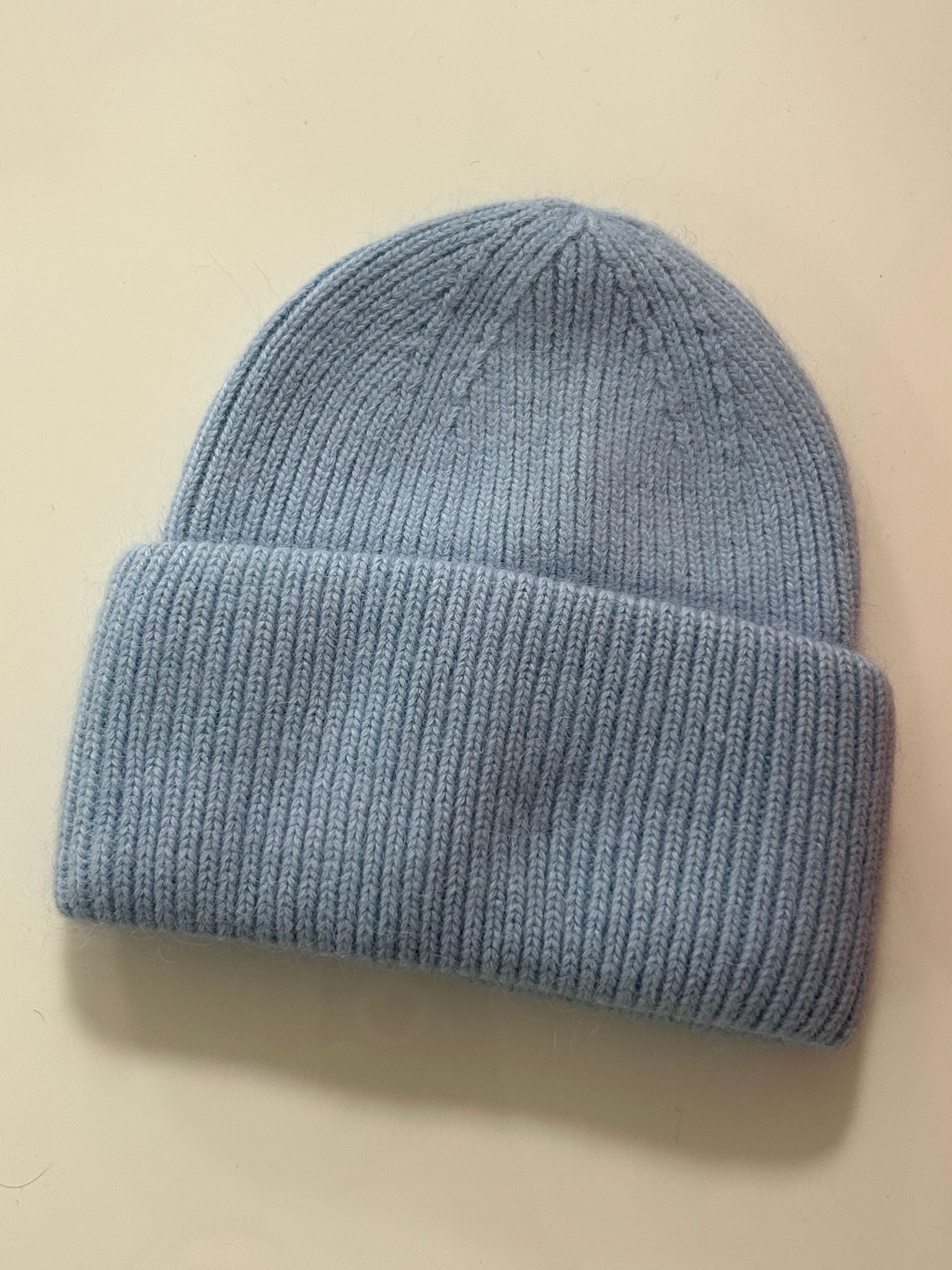 Cappello a Costine - Celeste