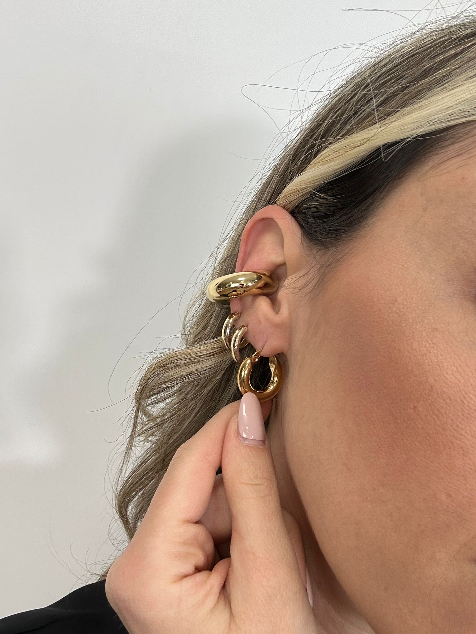 Orecchini a cerchietto piccoli - Oro