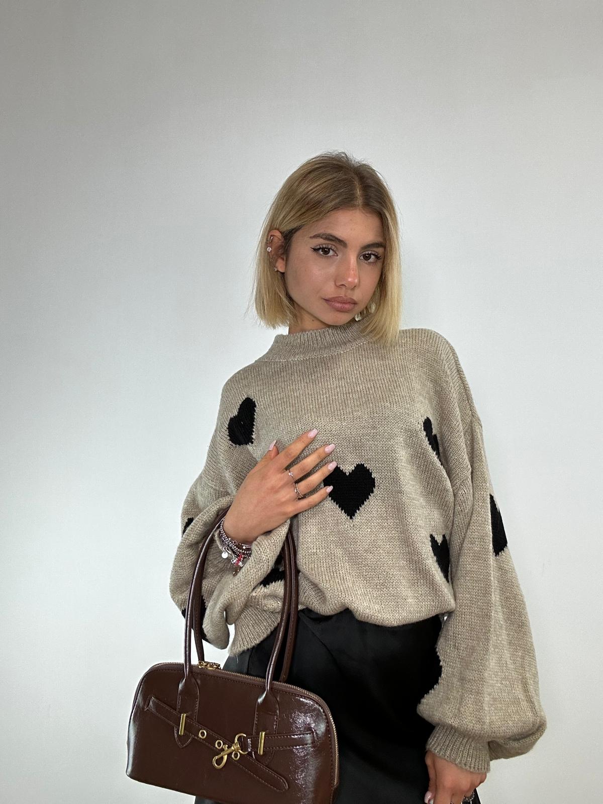 Pullover 24733 - Beige