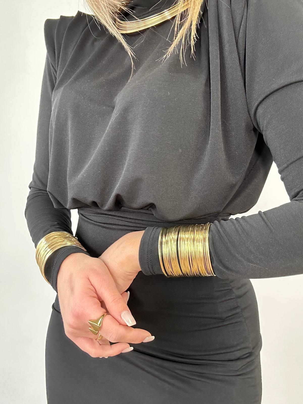 Bracciale con fili - Oro