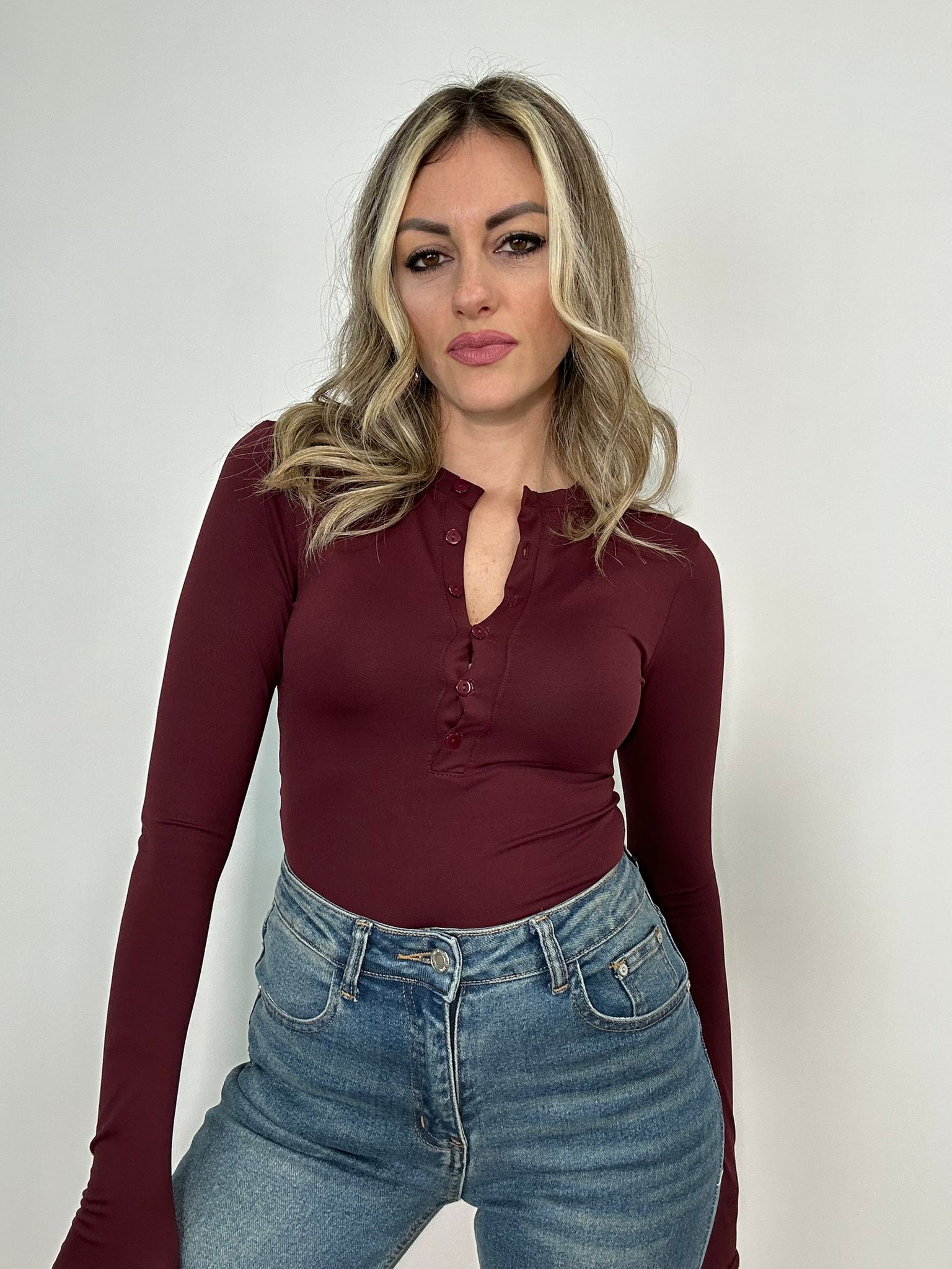 Maglia 144741 - Bordeaux*