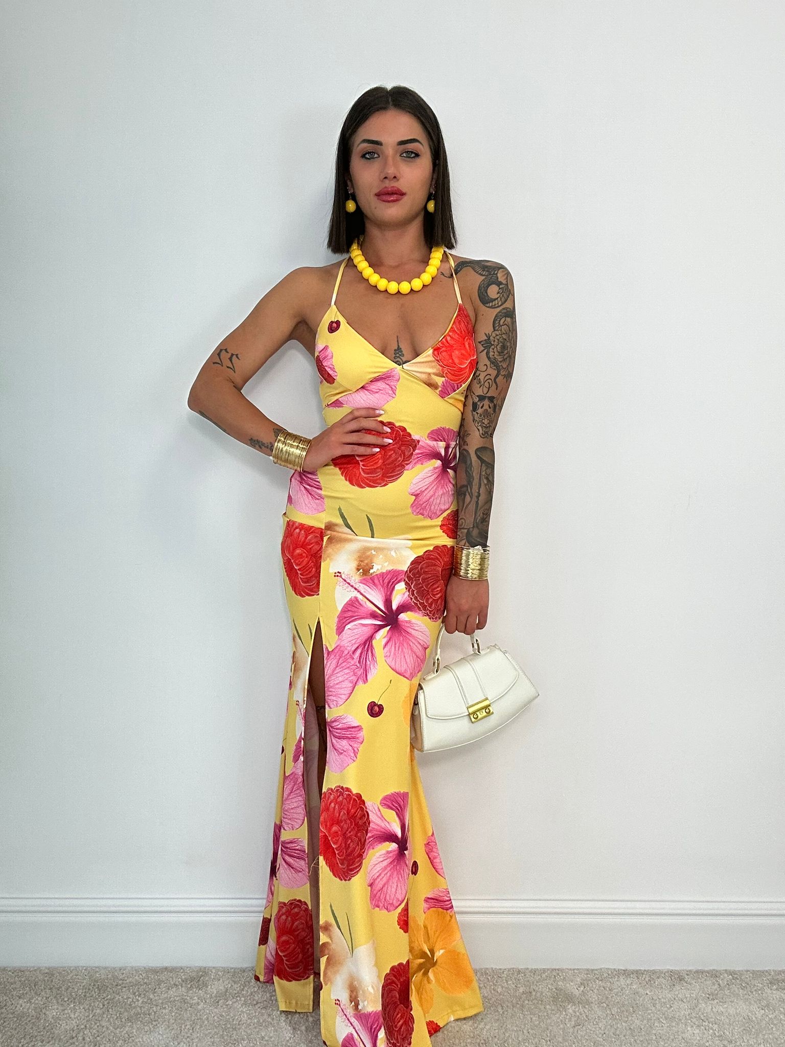 Abito Rodi - Fondo Giallo