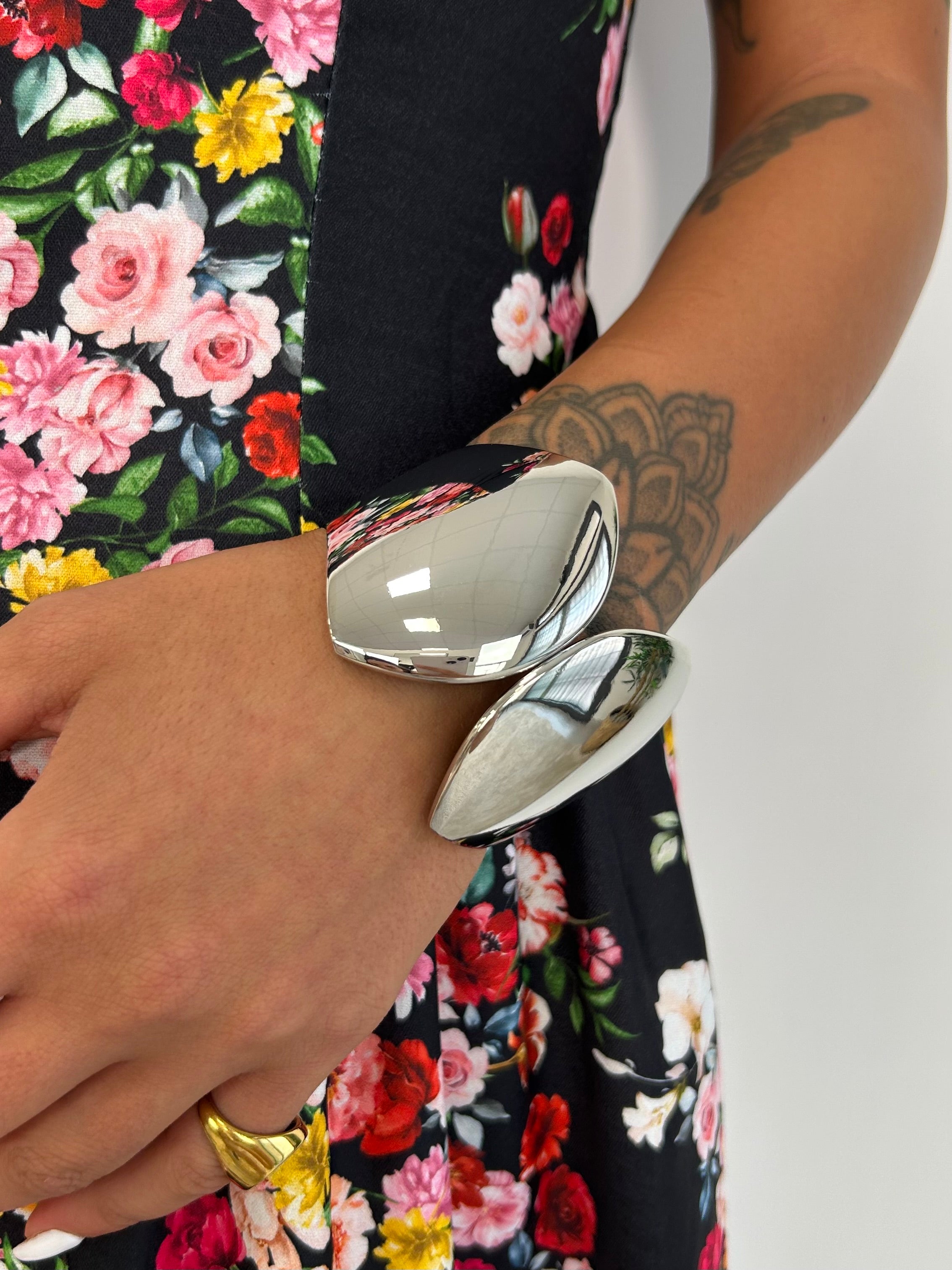 Bracciale con molla - Argento