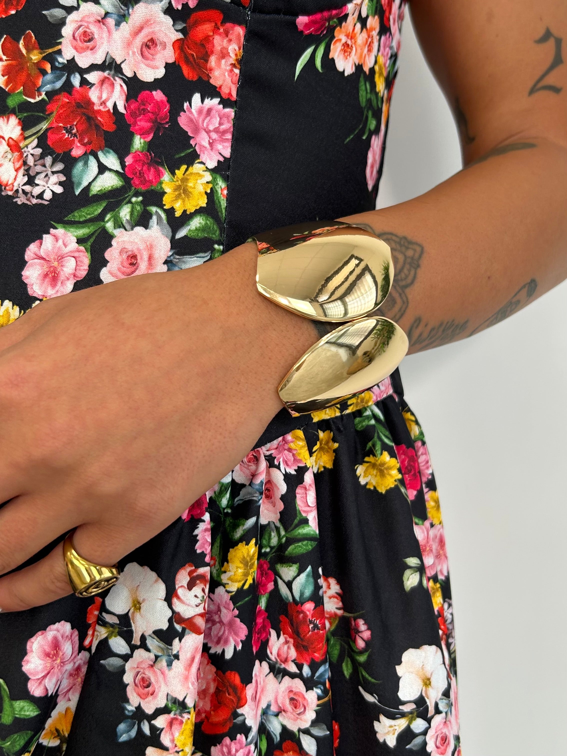 Bracciale con molla - Oro