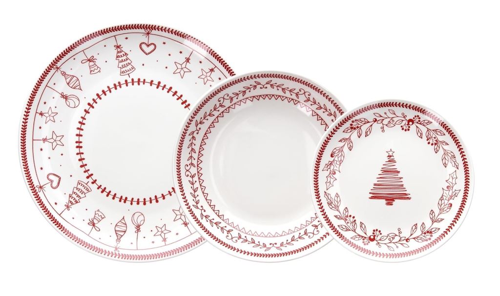 Servizio piatti Tognana da 18pz Magia madison