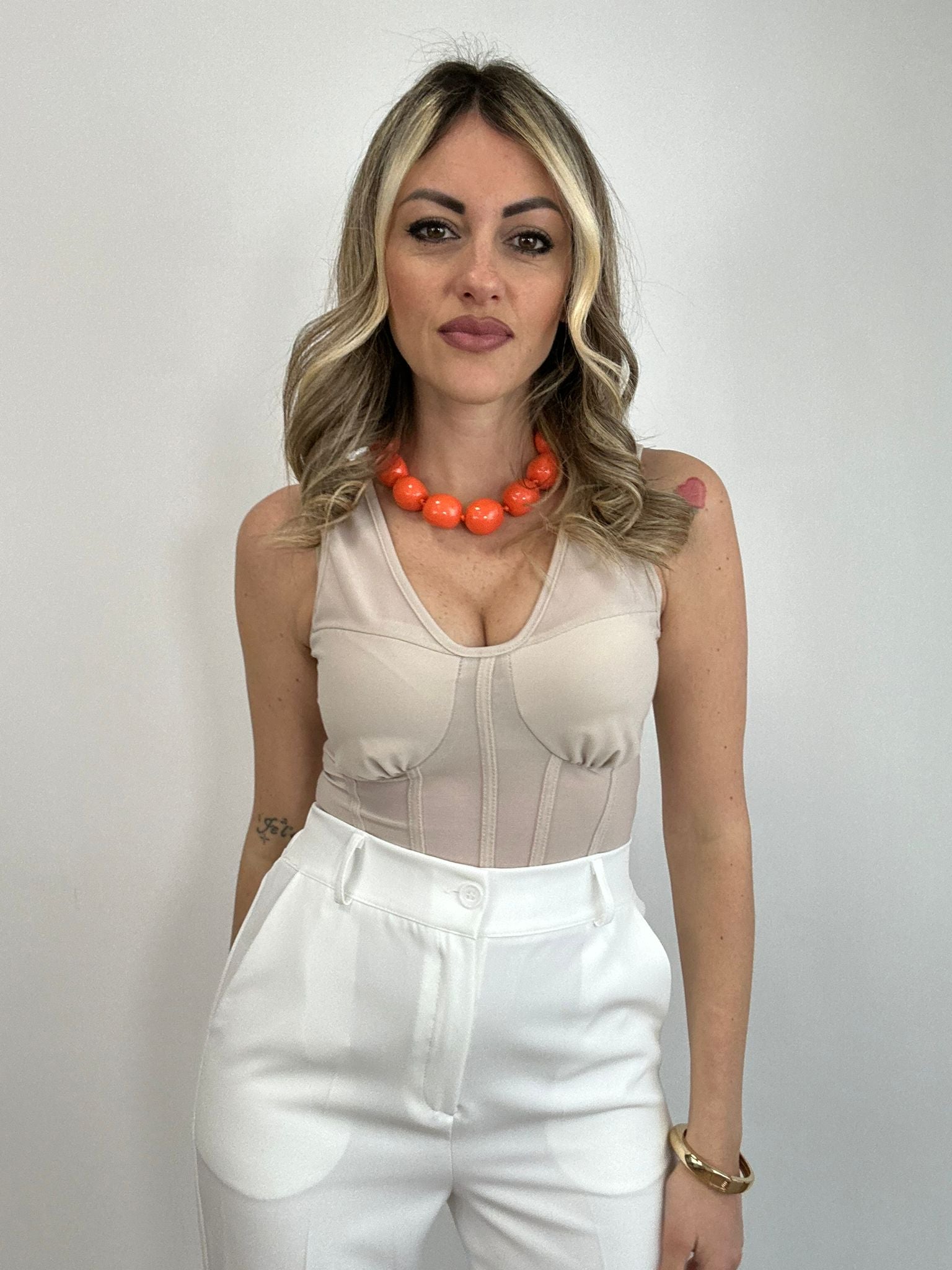 Body 14636 Velato - Beige