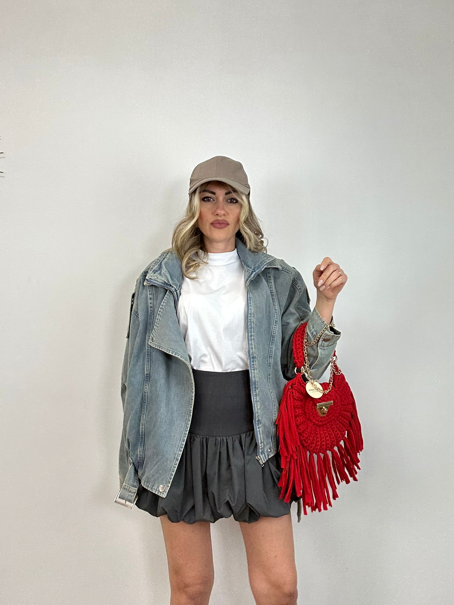 Giacca di Jeans Oversize 6671