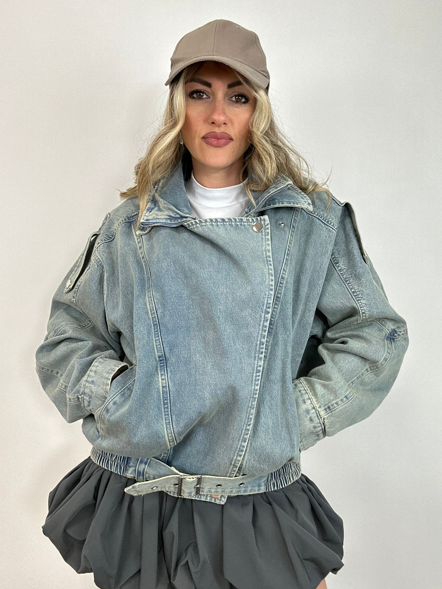 Giacca di Jeans Oversize 6671
