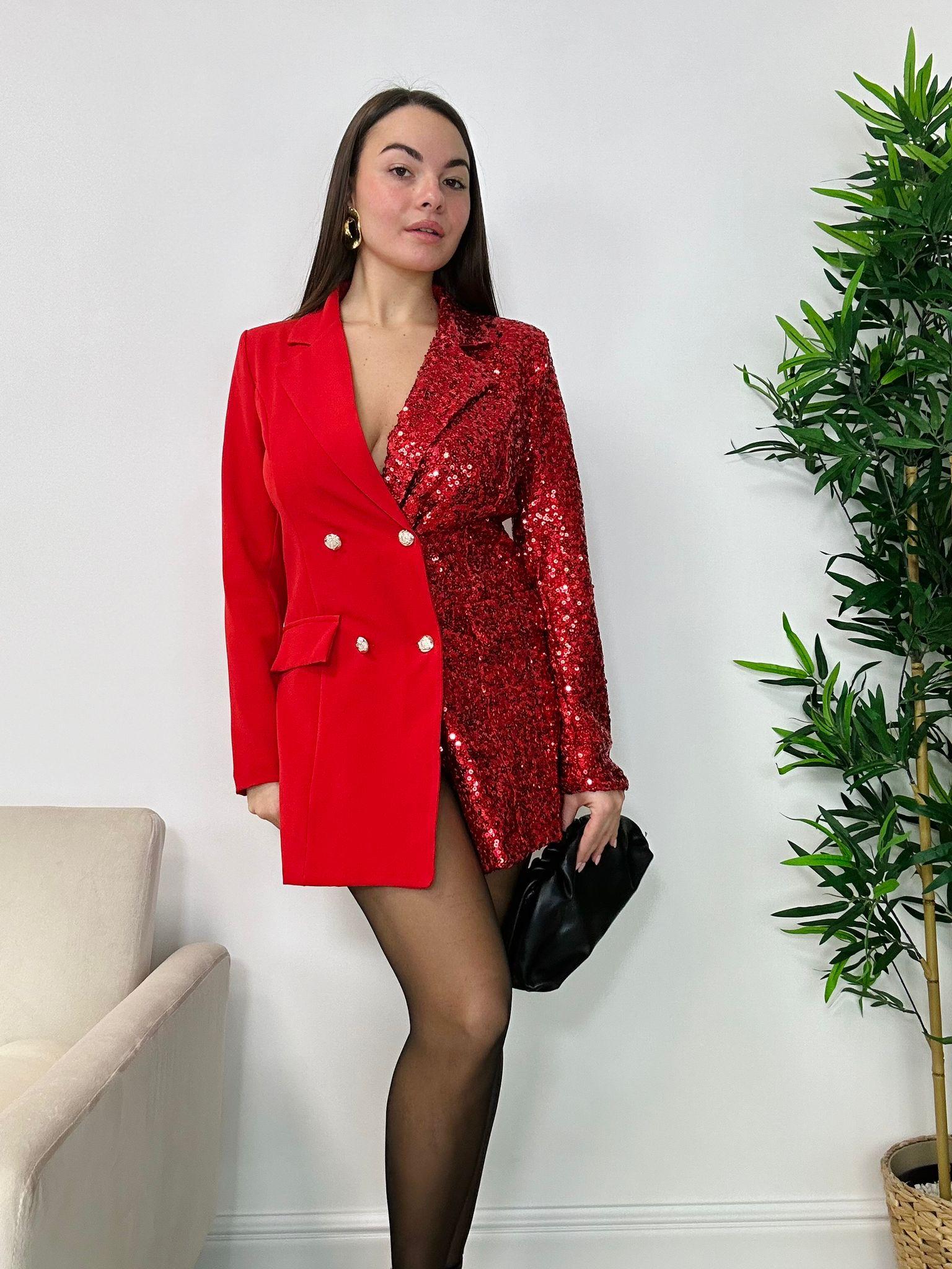 Abito Blazer 88009 - Rosso