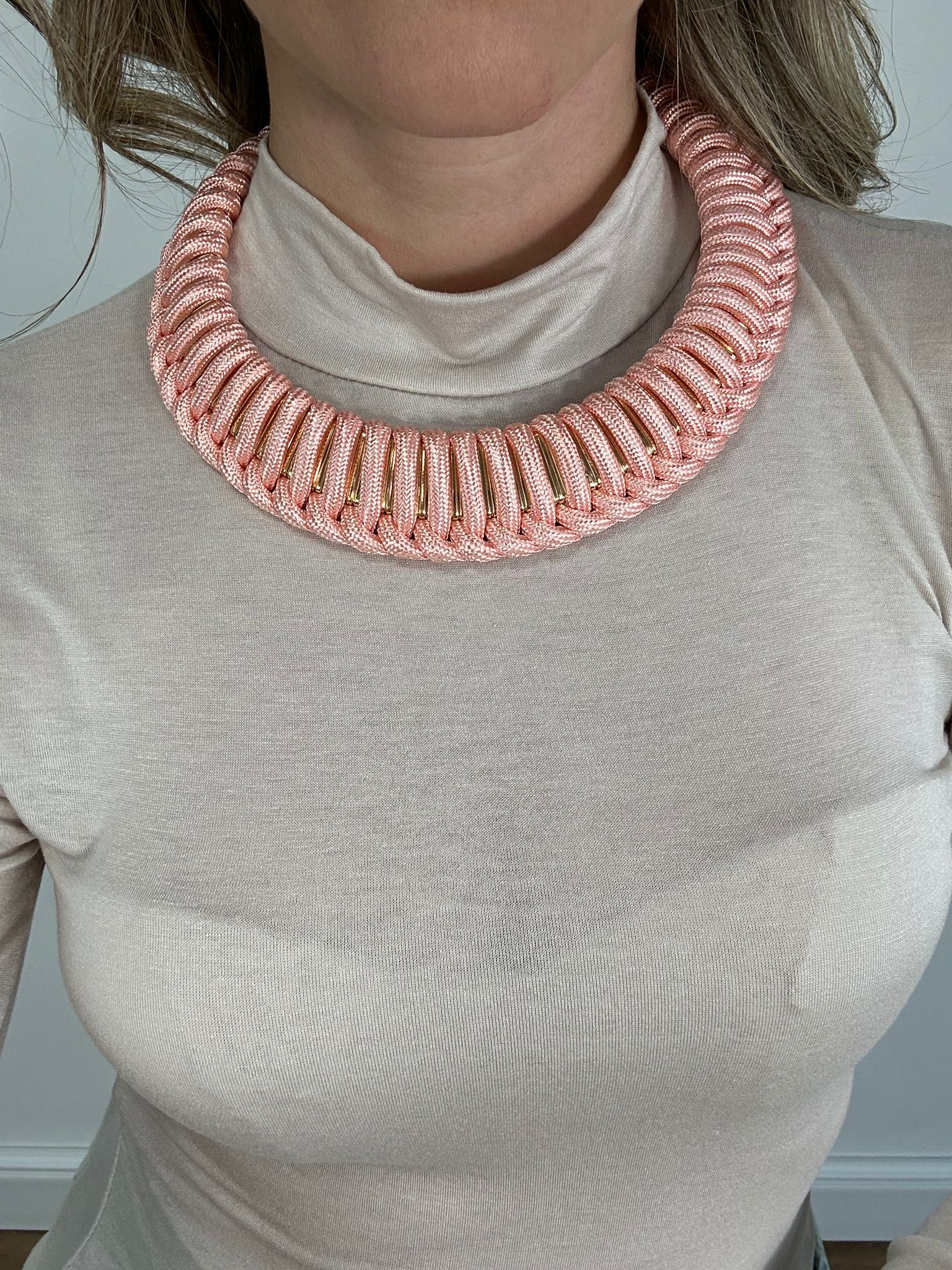 Collana girocollo - Rosa