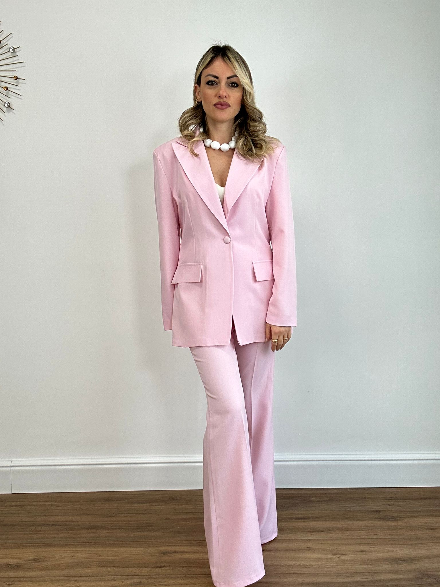 Tailleur 26095 (Blazer + Pantalone) Rosa