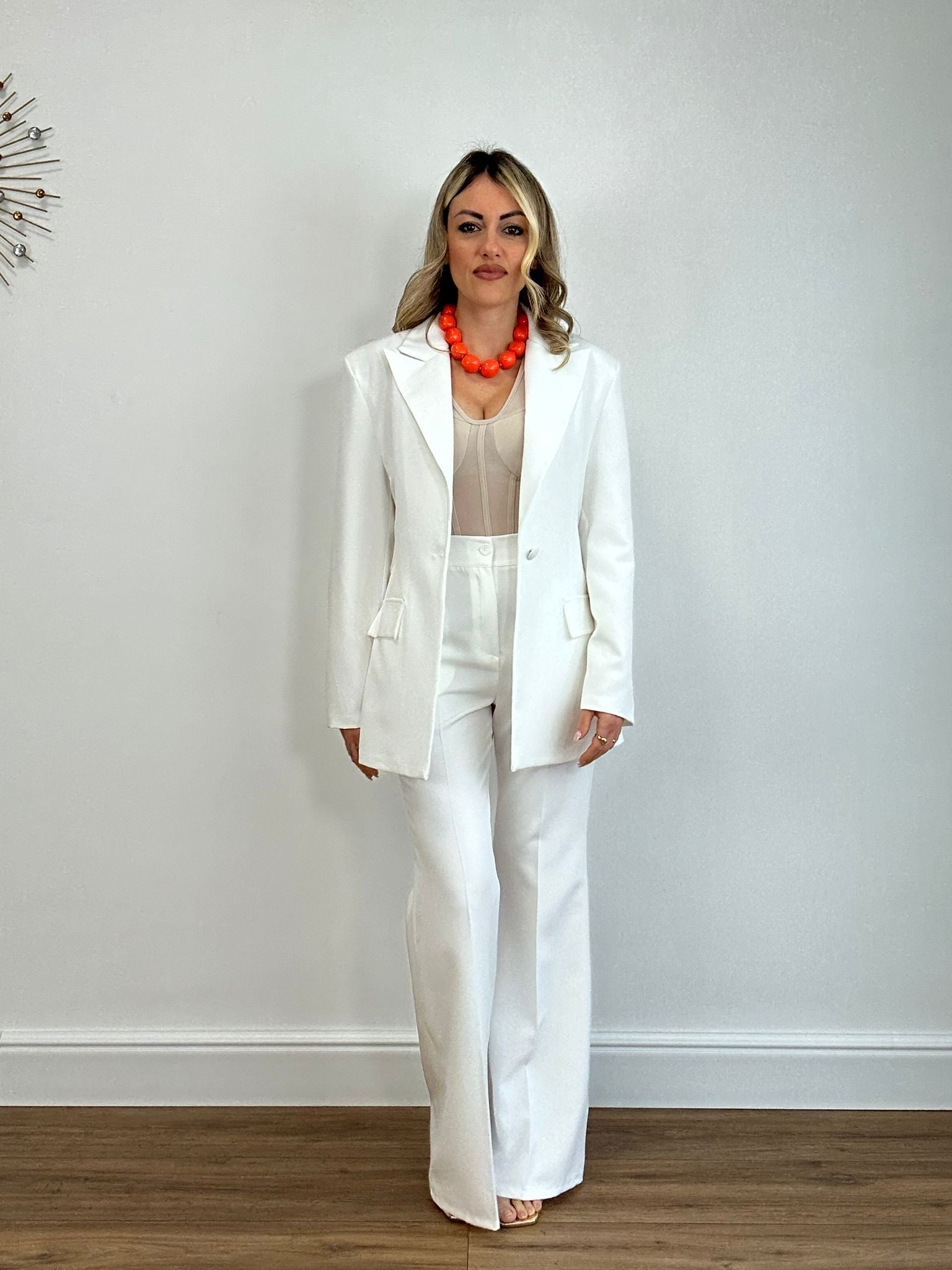 Tailleur 26095 (Blazer + Pantalone) Bianco