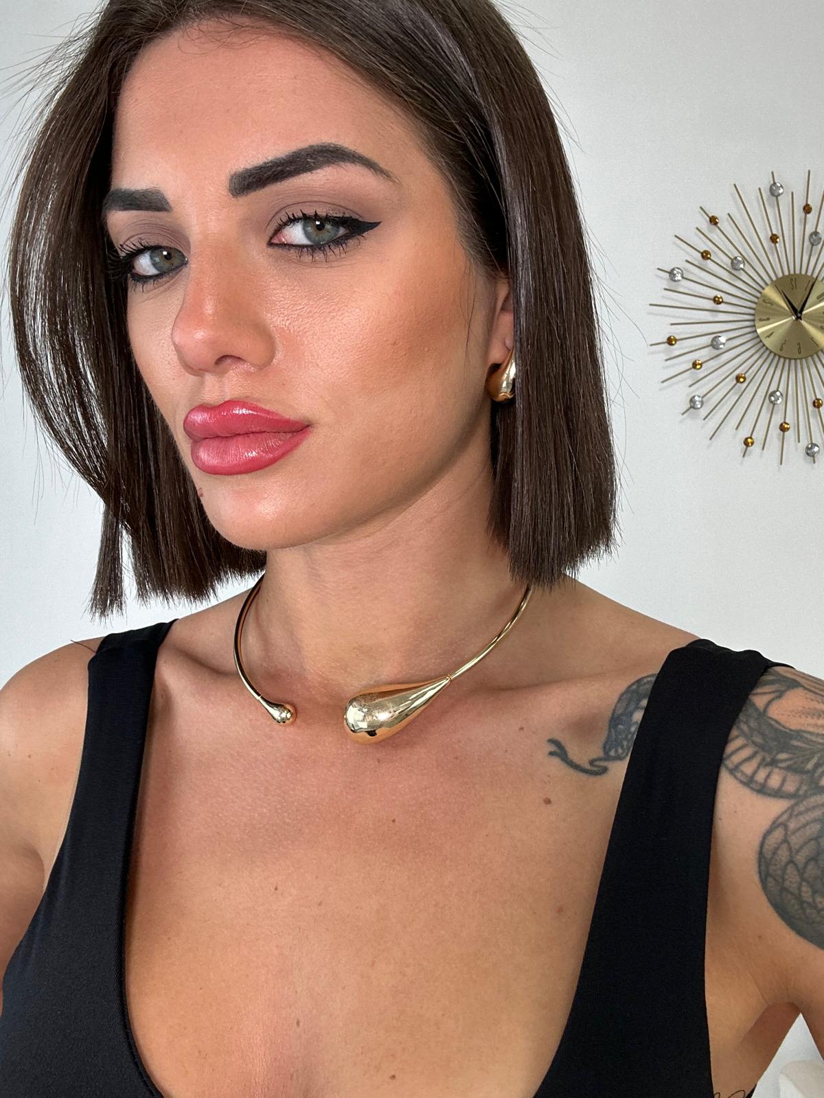 Collana a goccia - Oro