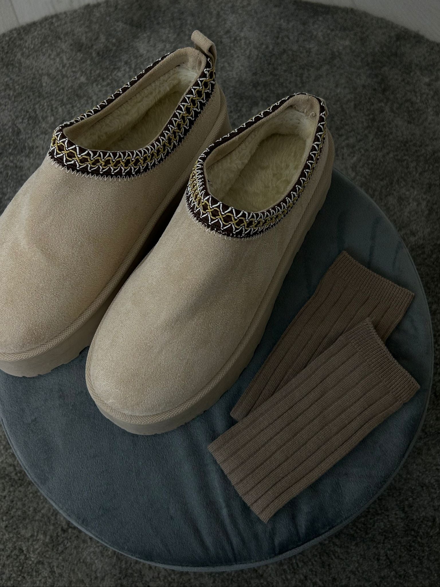 Klassische Socken – Schlamm