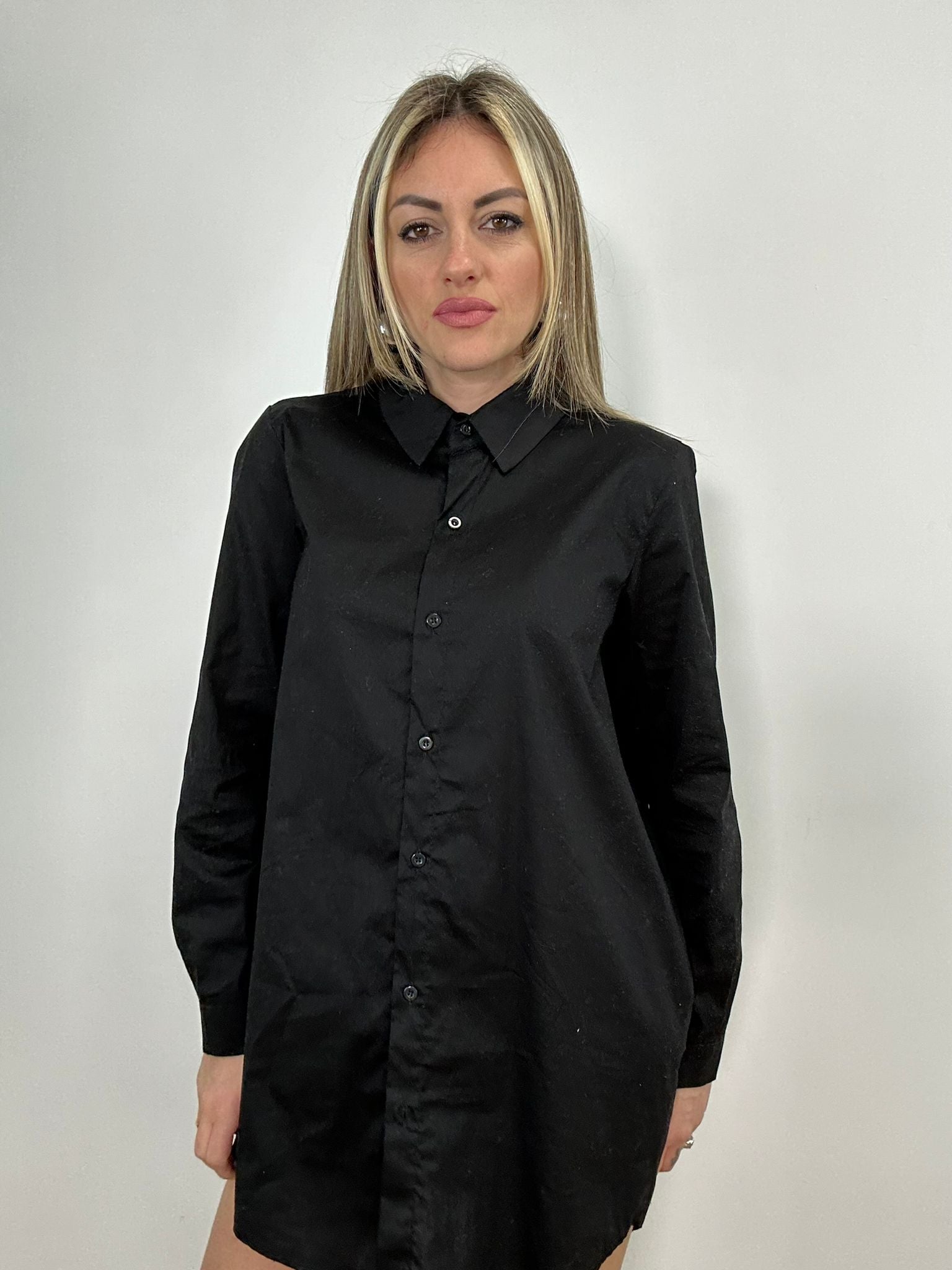Maxi Camicia - Nera