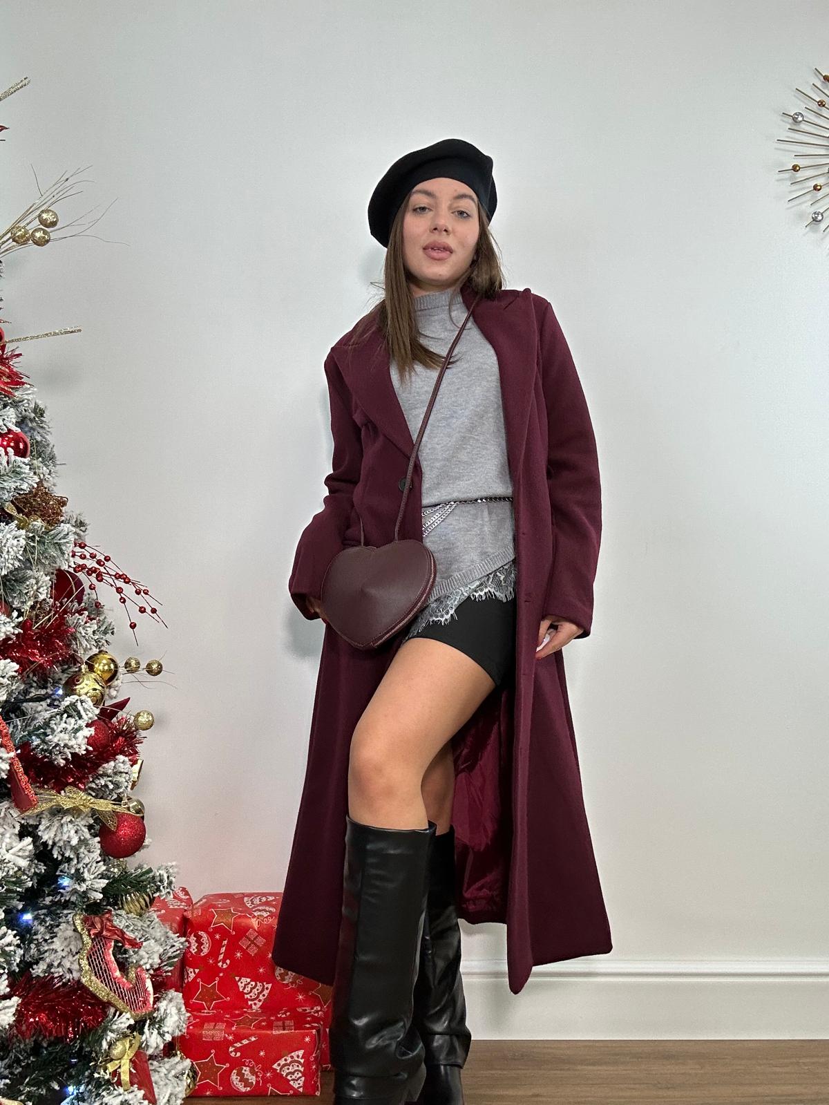 Maglione Asimmetrico 25893 - Grigio